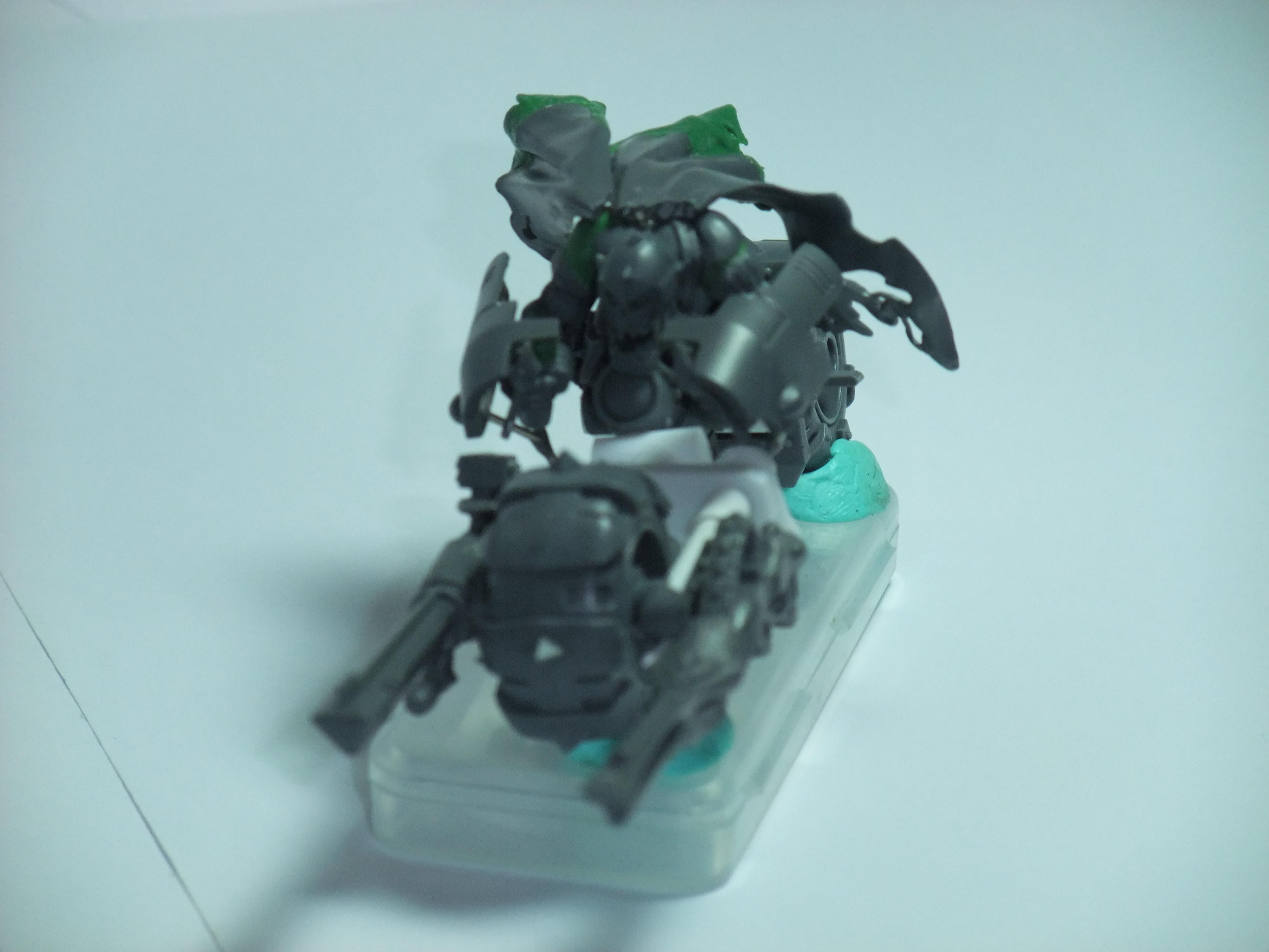 Batman, Batpod, Bike, Conversion, Dakka Knight, Dark Knight, Orks, Warbiker, Work In Progress