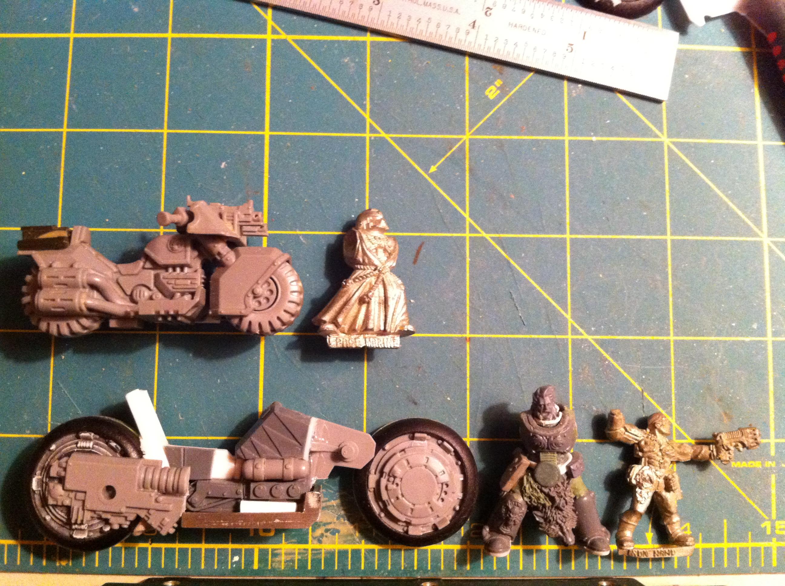 Conversion, Greenstuff, Grey, Hero Scale, Space Wolves, True Scale