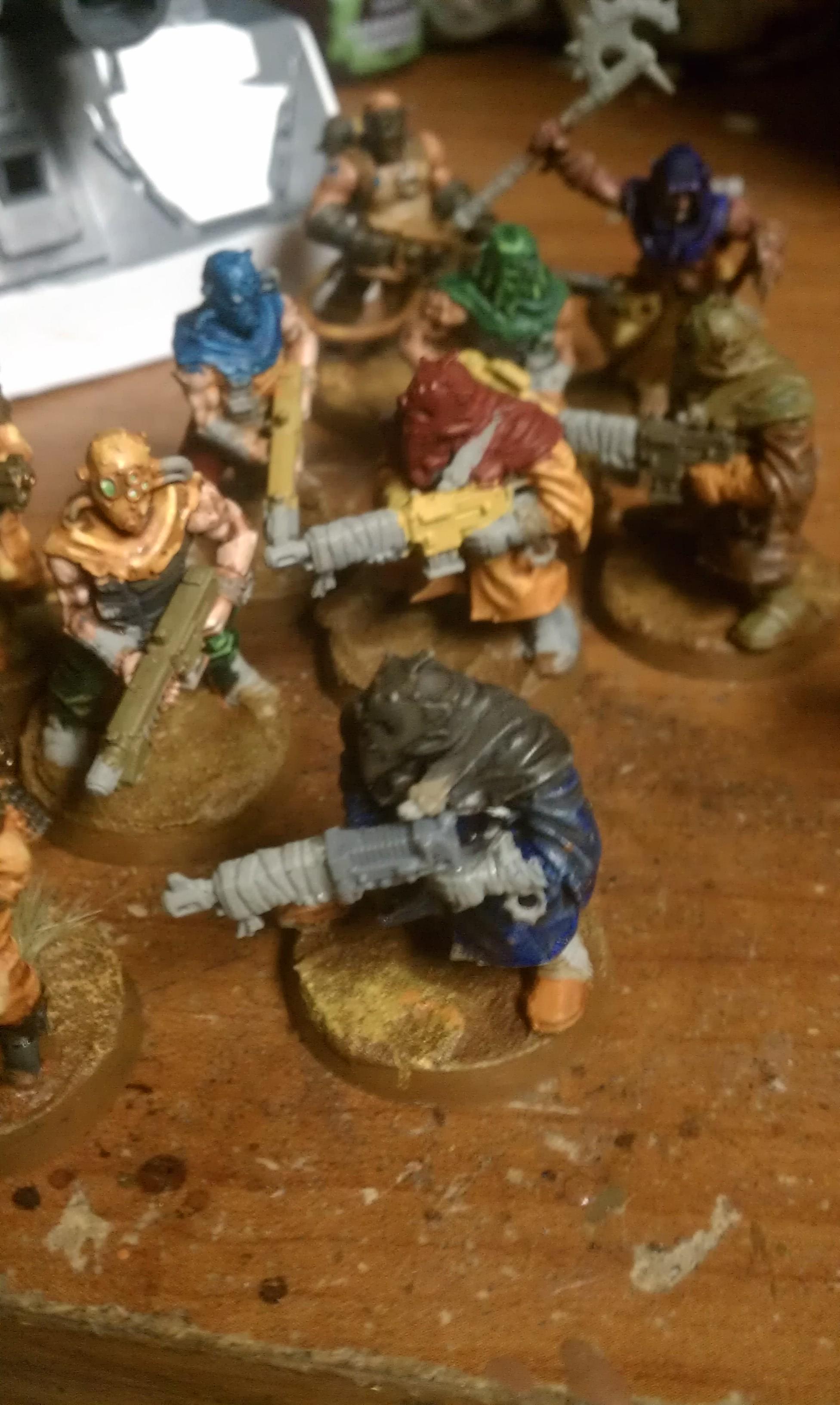 WiP troops