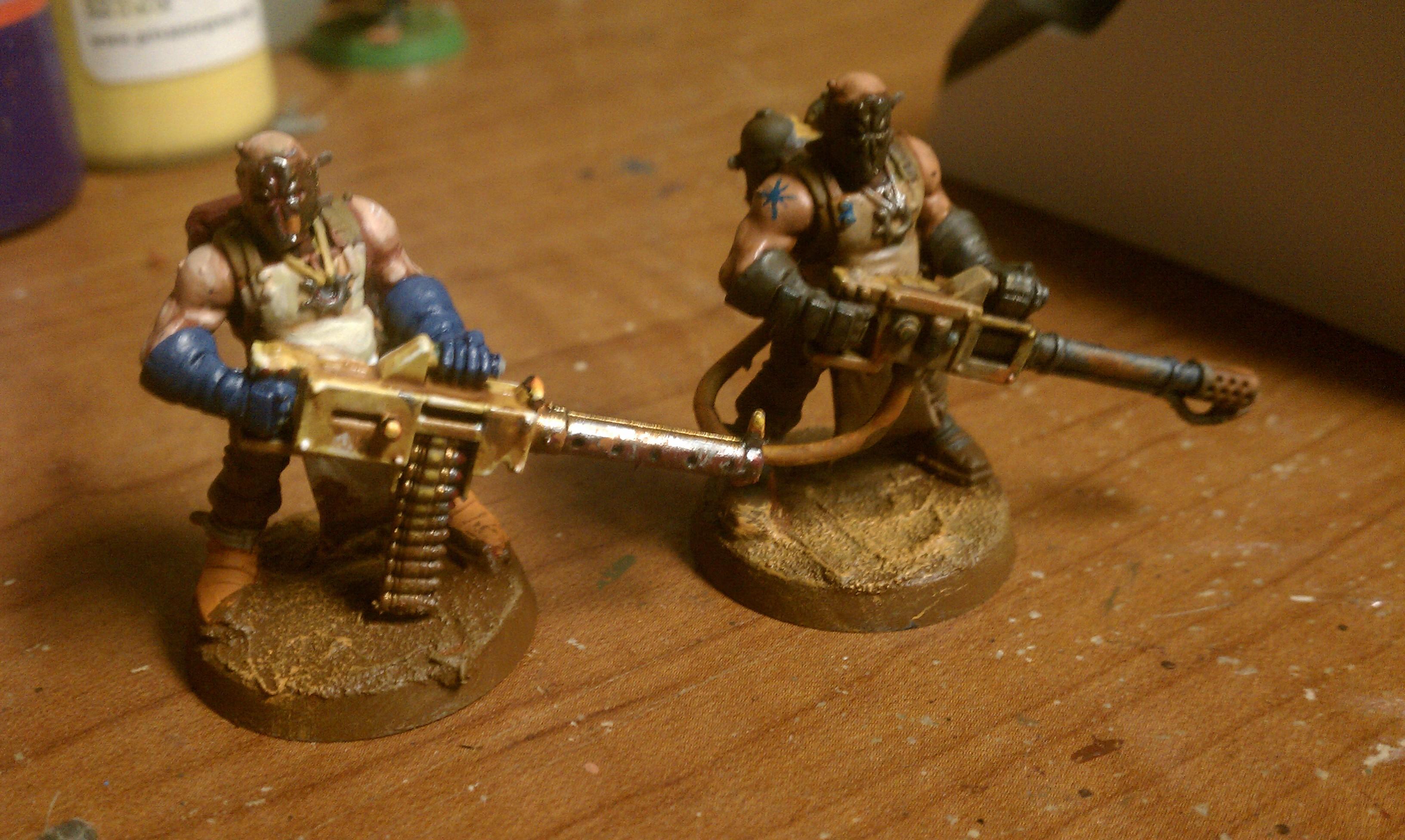 Heavy Flamer and Stubber