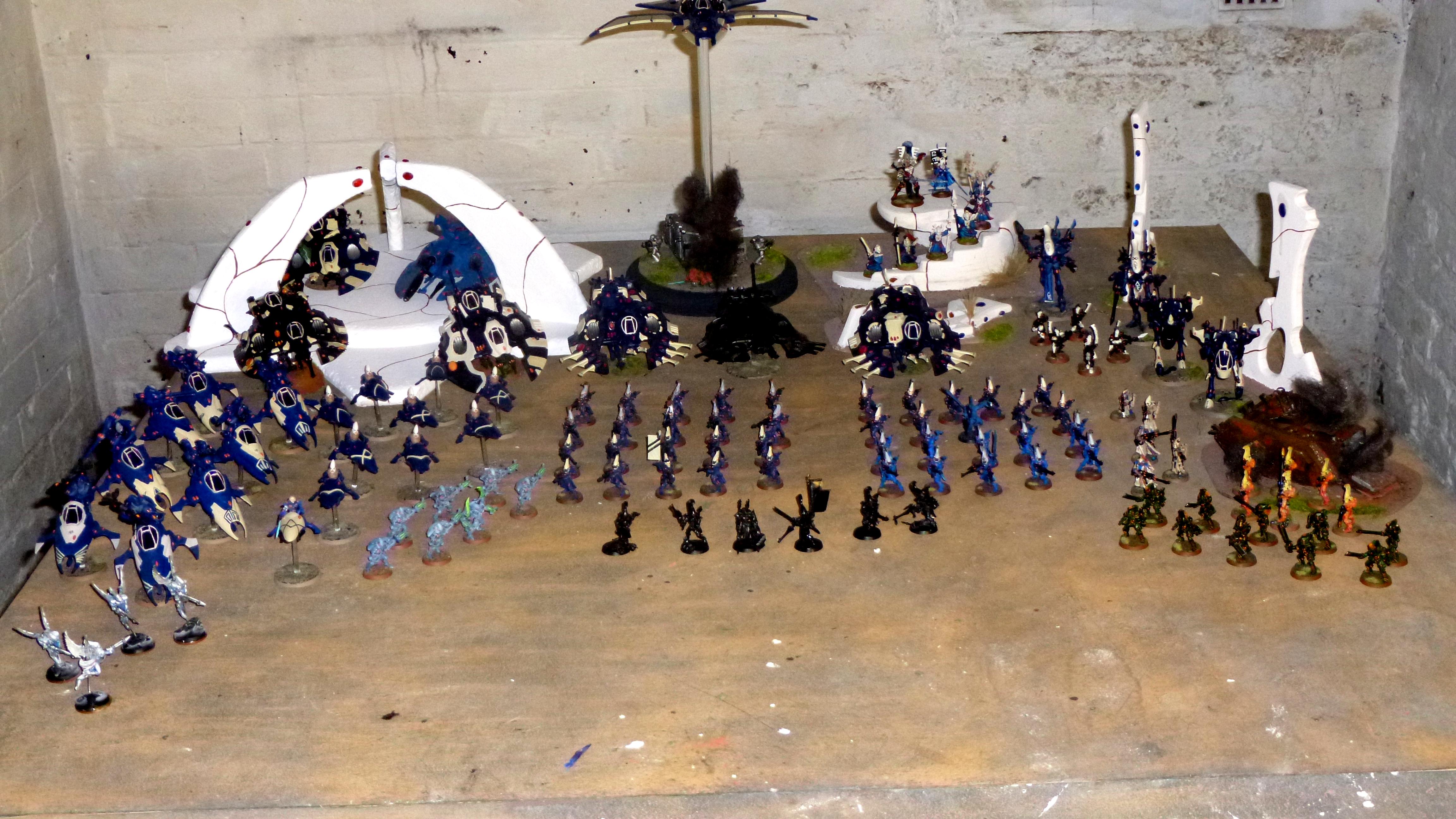 The whole army