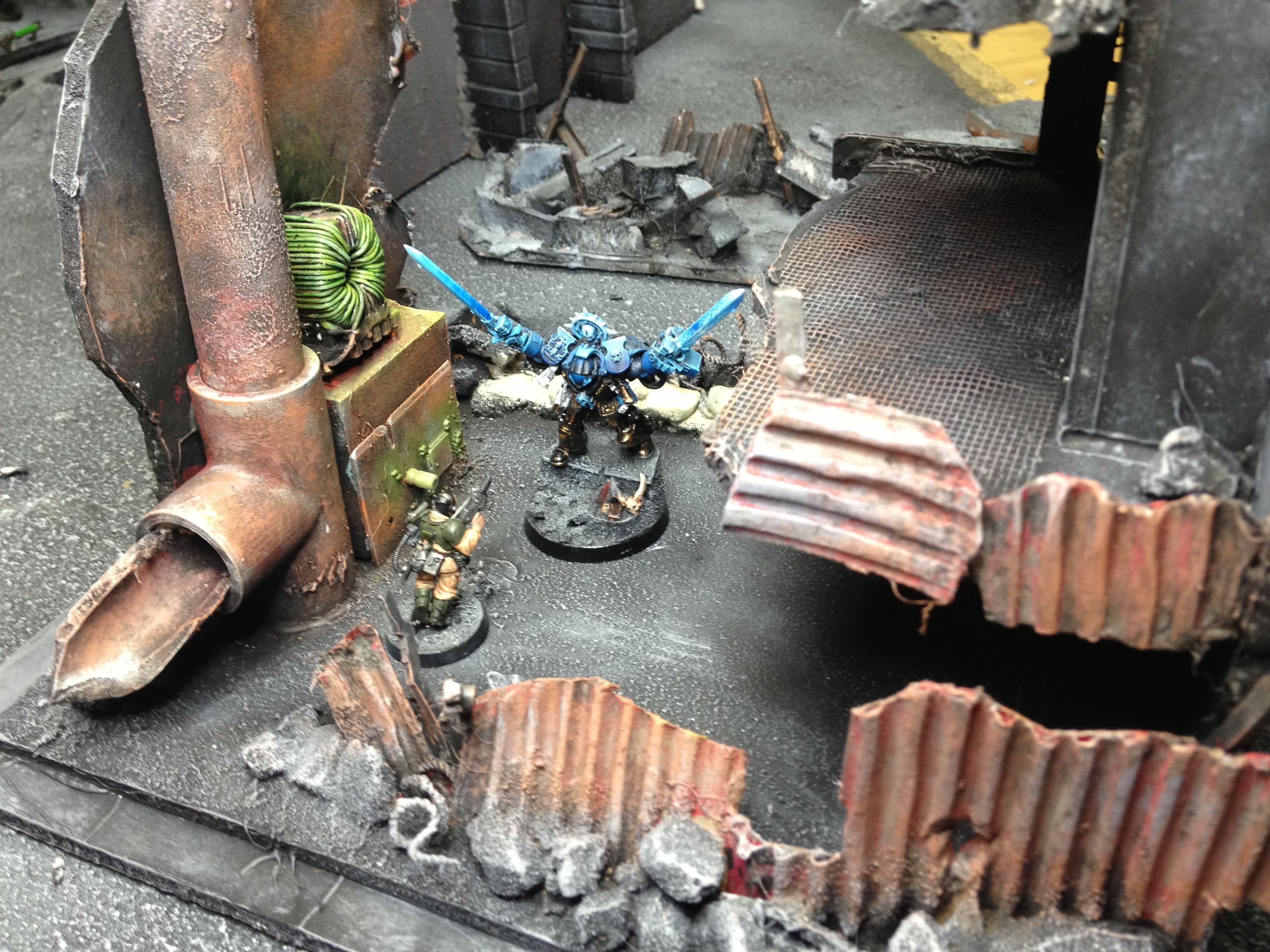 Cadians, Glow Effect, Grey Knights, Imperial Guard, Paladin, Space Marines, Terminator Armor