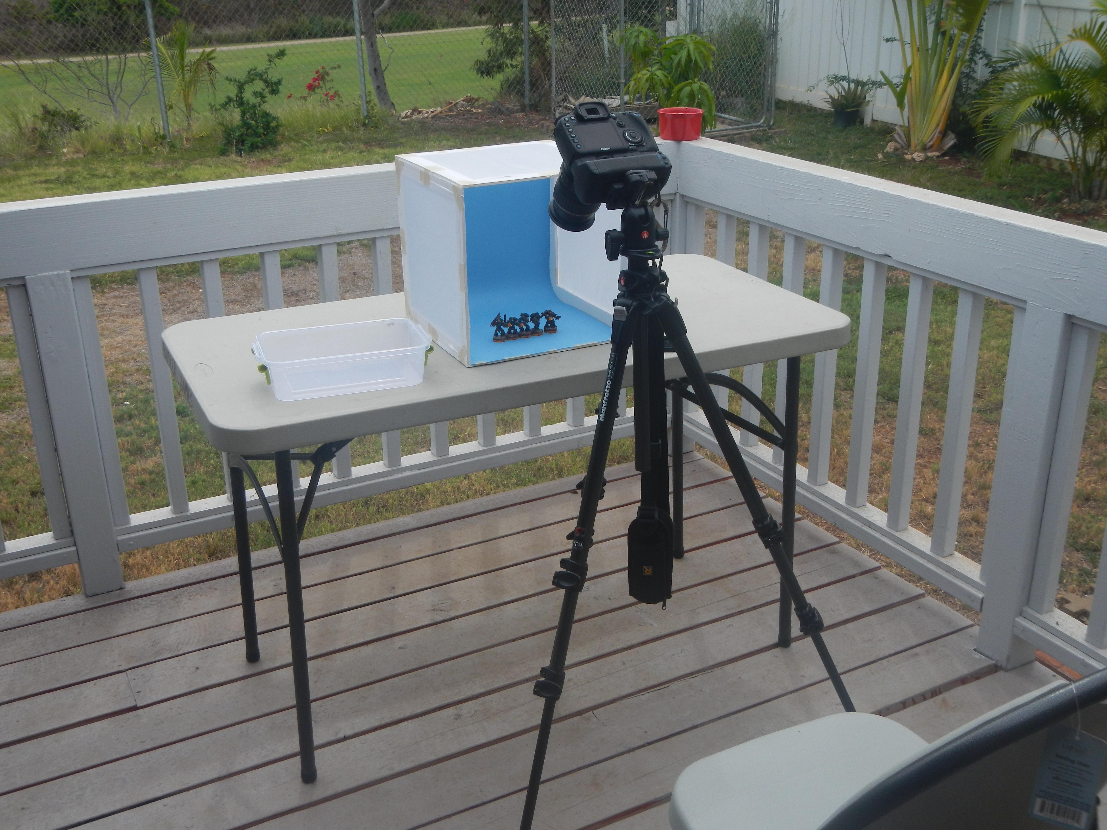 photo box setup