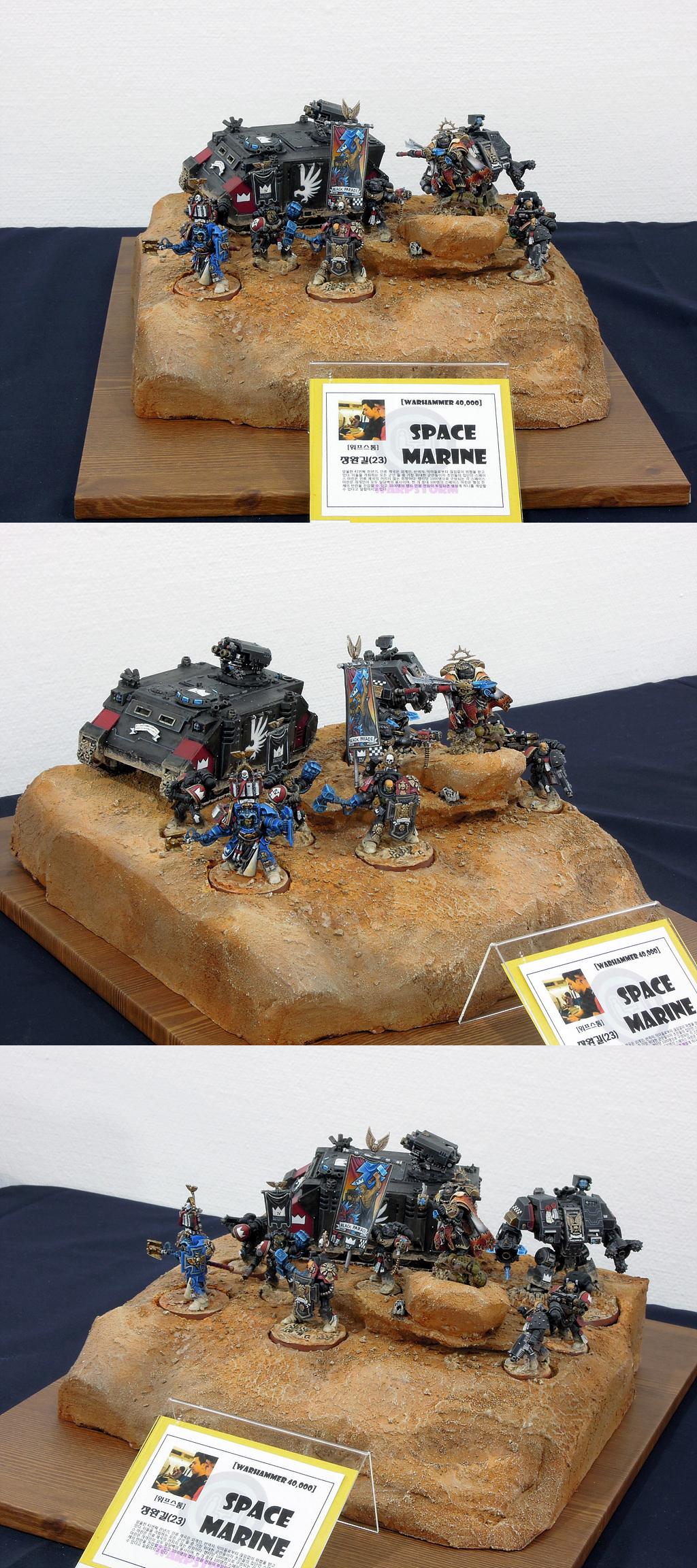 Diorama, Display, Exhibition, Infinity, Space Marines, Warhammer 40,000, Warhammer Fantasy