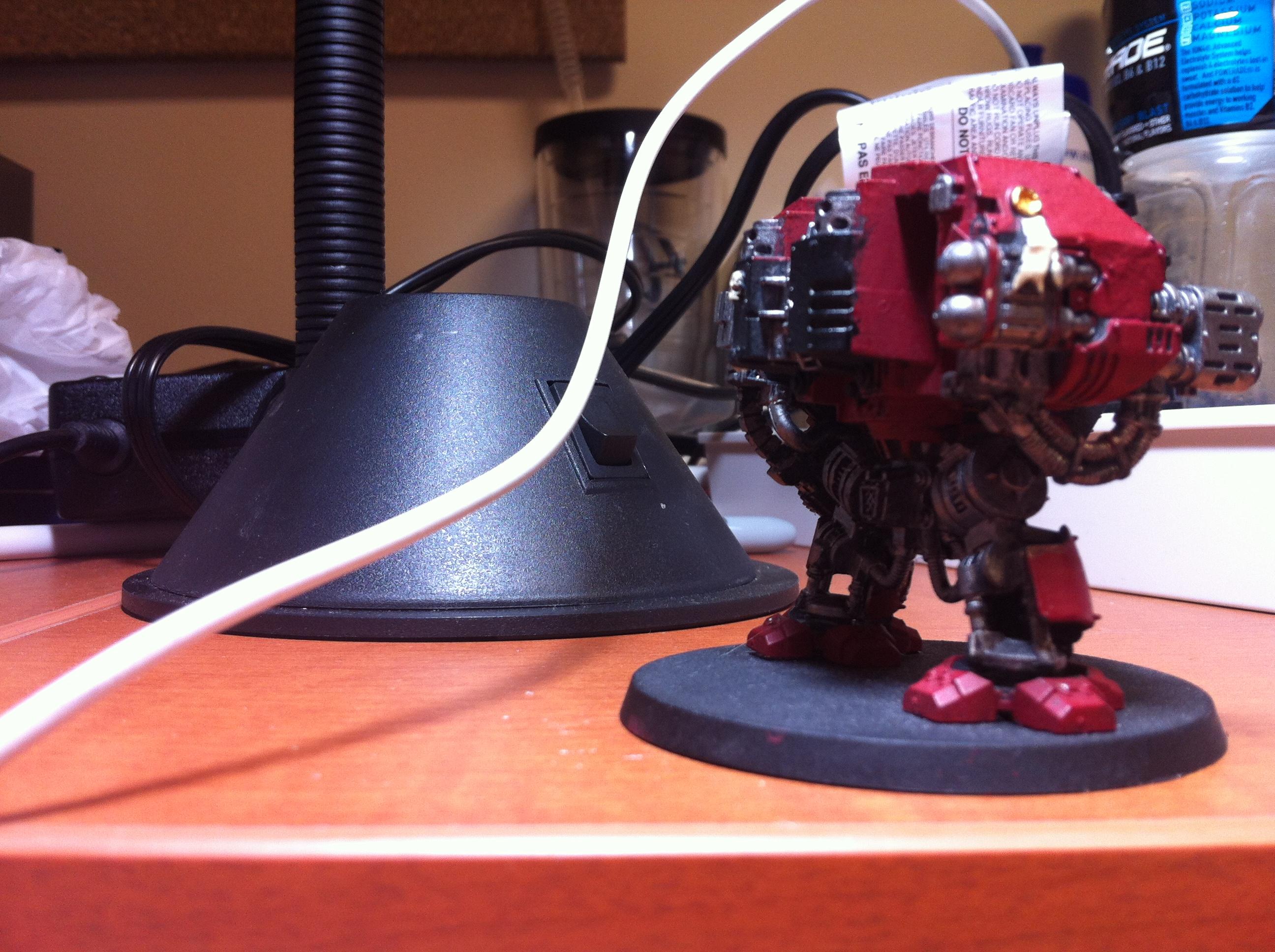 Dreadnought, Red, Space Marines, Warhammer 40,000