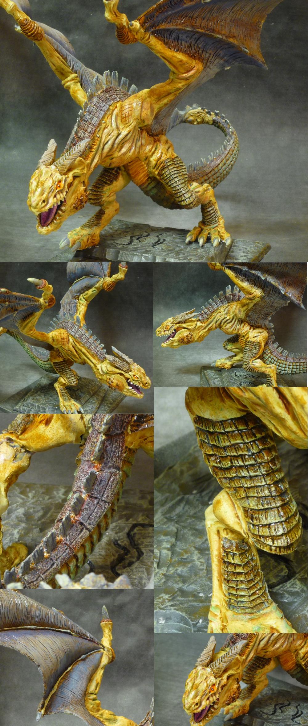 Dragon, Warhammer Fantasy, Yellow