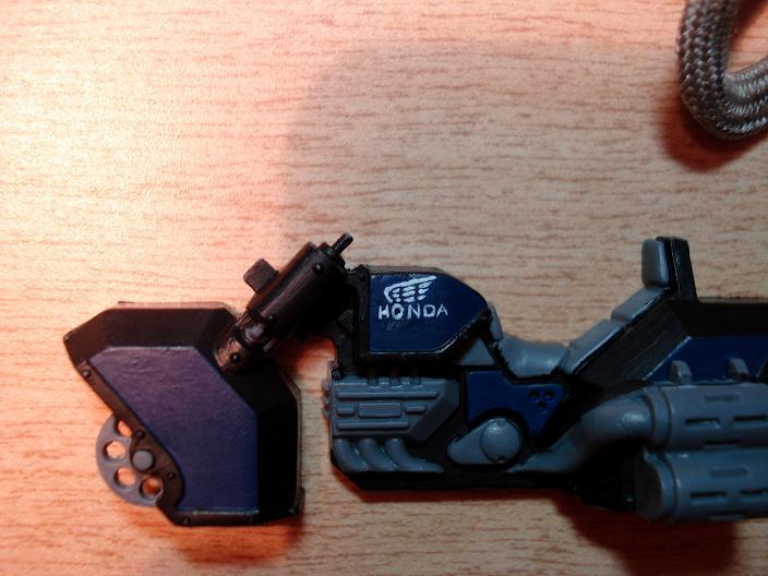 Bike, Custom, Space Marine Bike, Work In Progress