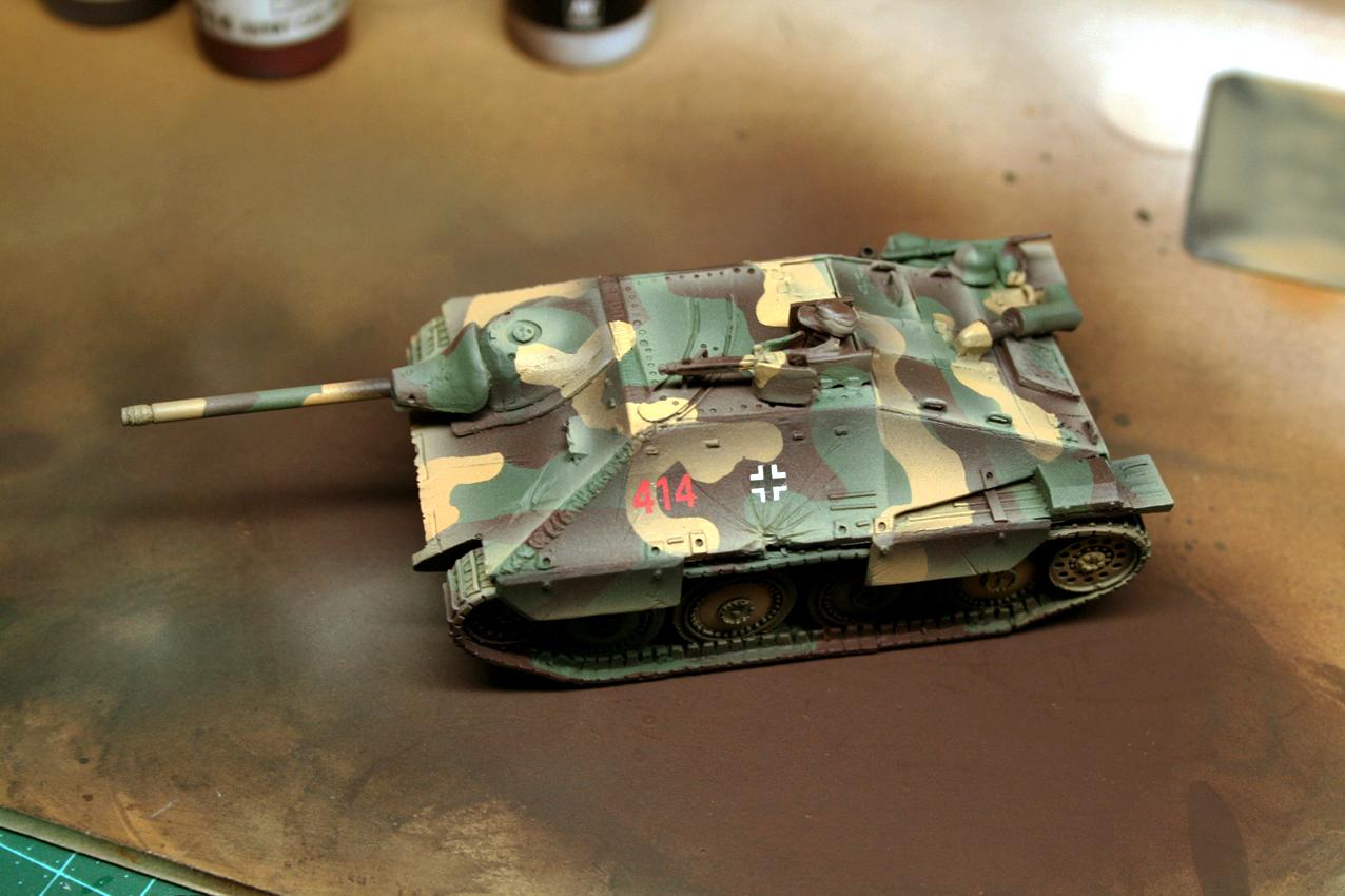 Bolt Action, Camouflage, Germans, Panzerjaeger, Sd.kfz. 138/2, Tank
