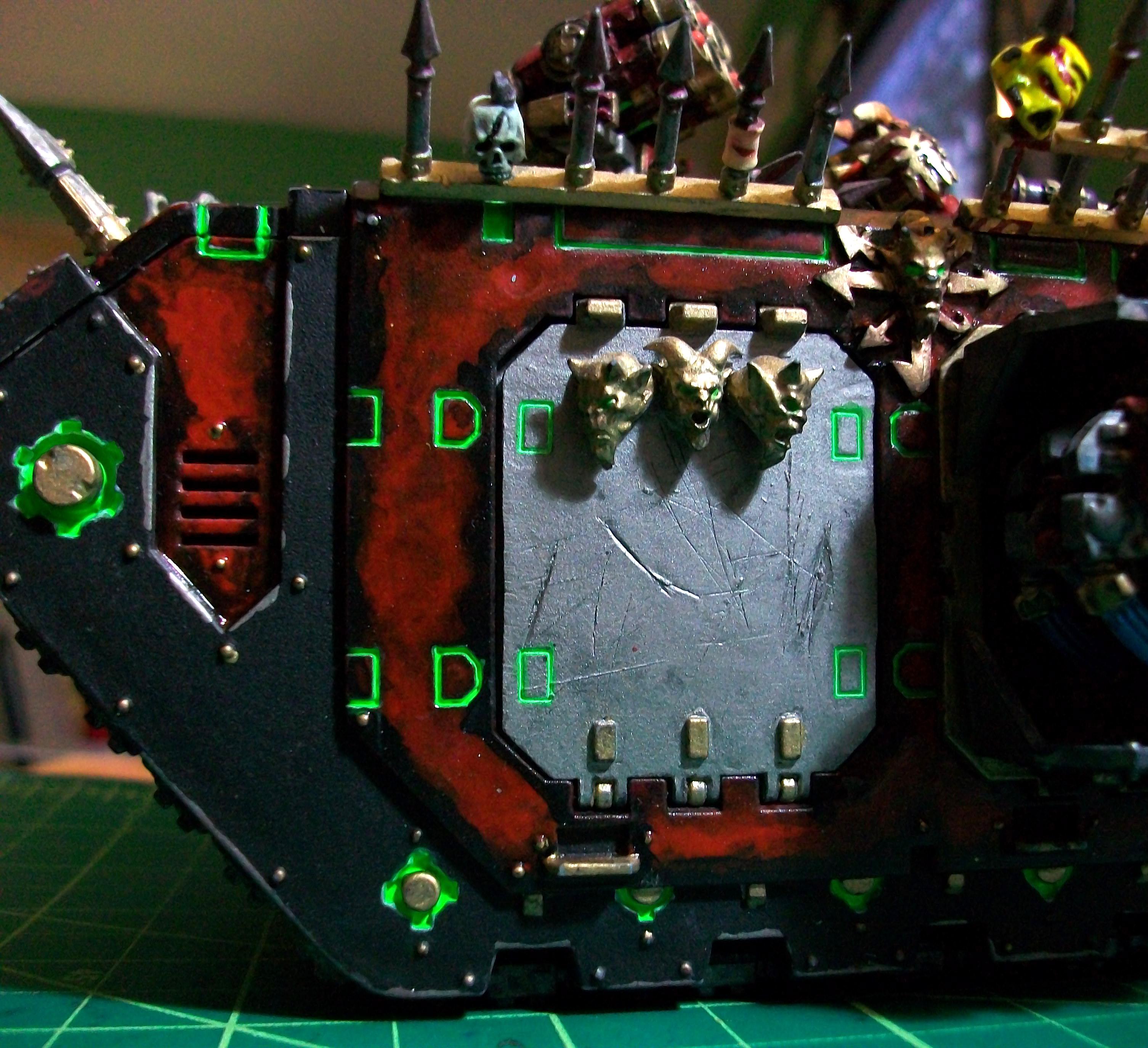 Assault, Chaos, Custom, Greens Stuff, Khorne, Land Raider, Lascannon, Nurgle, Possessed, Slaanesh, Space Marines, Terminator Armor, Transport, Tzeentch, Vehicle