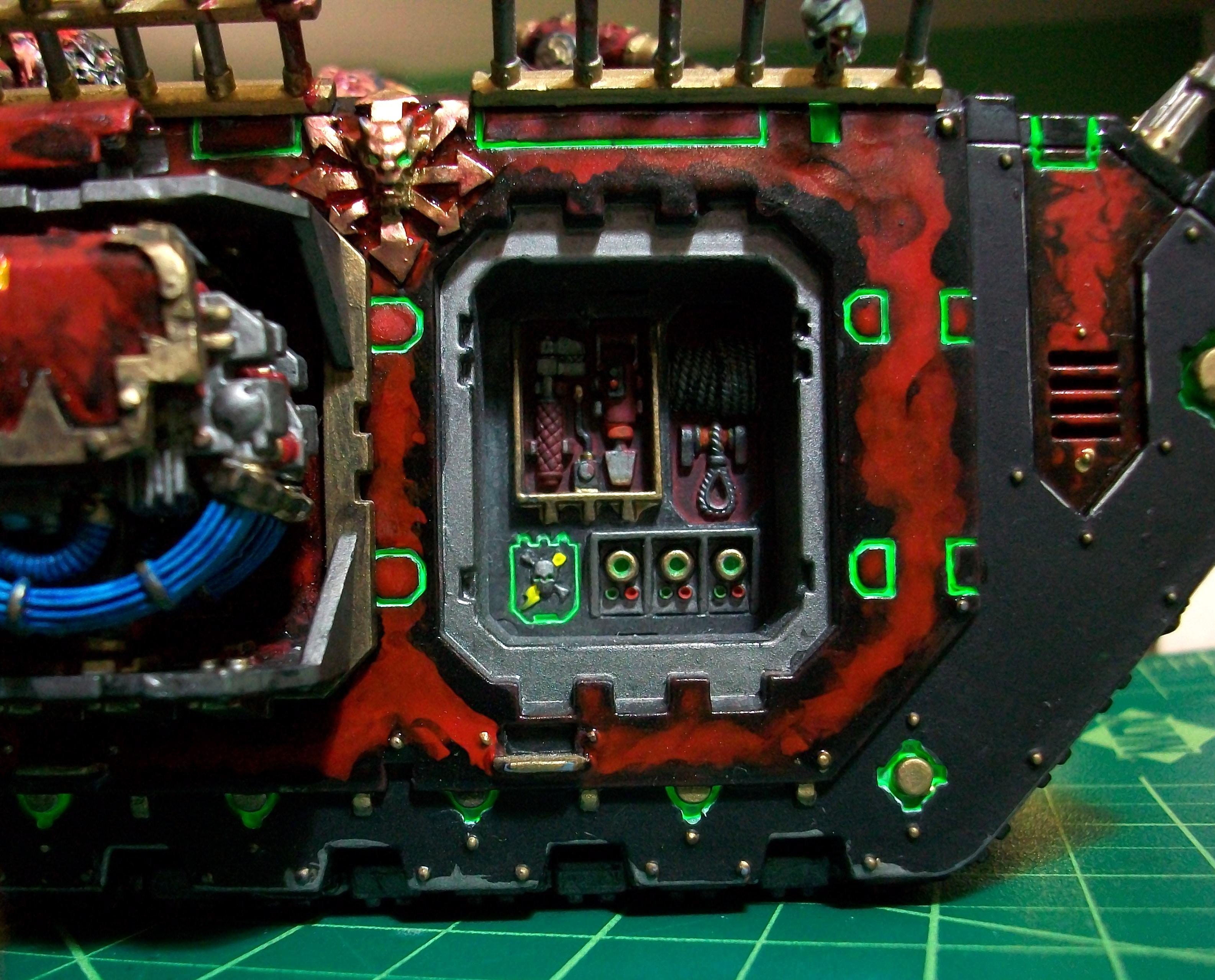 Assault, Chaos, Custom, Greens Stuff, Khorne, Land Raider, Lascannon, Nurgle, Possessed, Slaanesh, Space Marines, Terminator Armor, Transport, Tzeentch, Vehicle