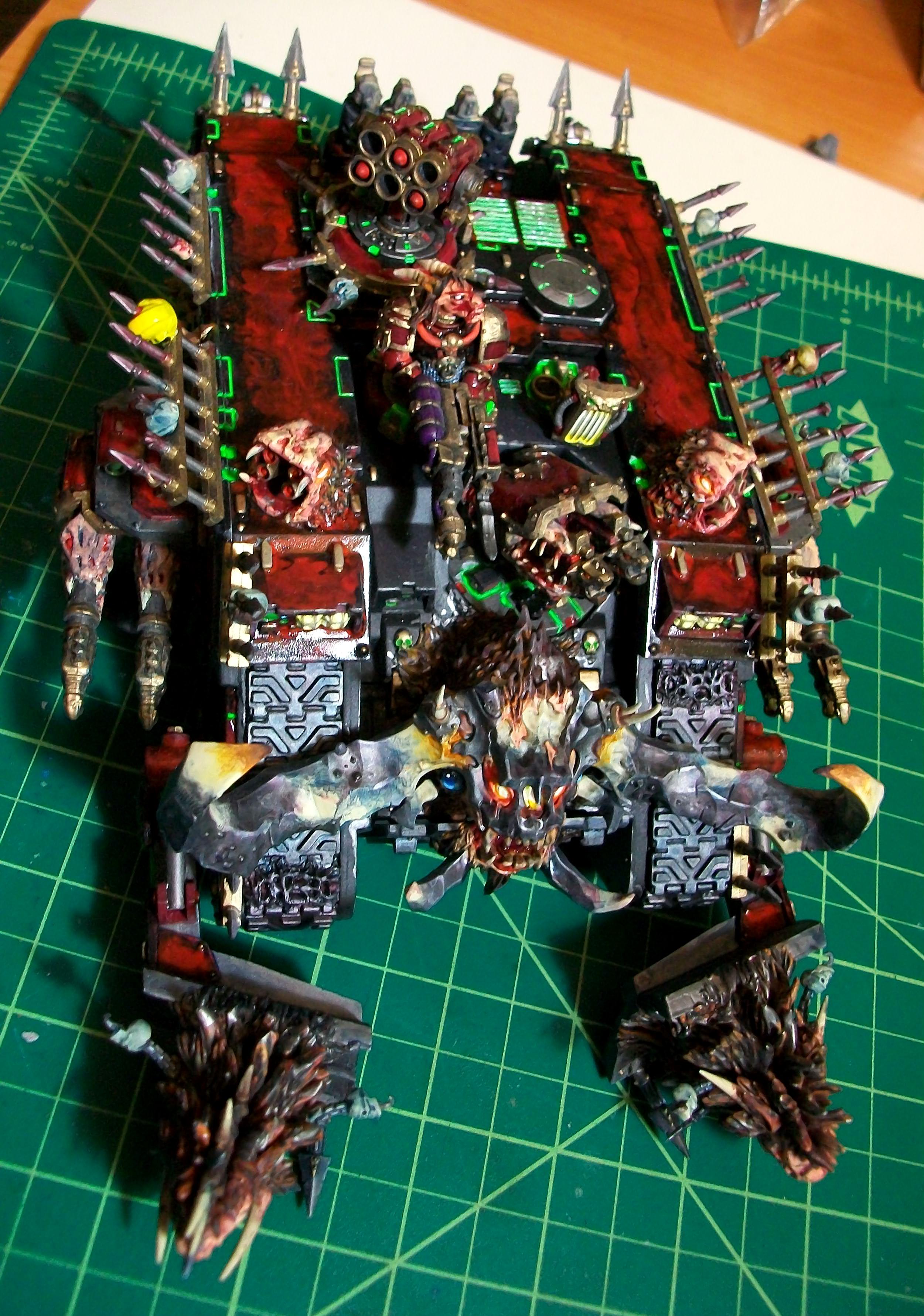 Assault, Chaos, Custom, Greens Stuff, Khorne, Land Raider, Lascannon, Nurgle, Possessed, Slaanesh, Space Marines, Terminator Armor, Transport, Tzeentch, Vehicle