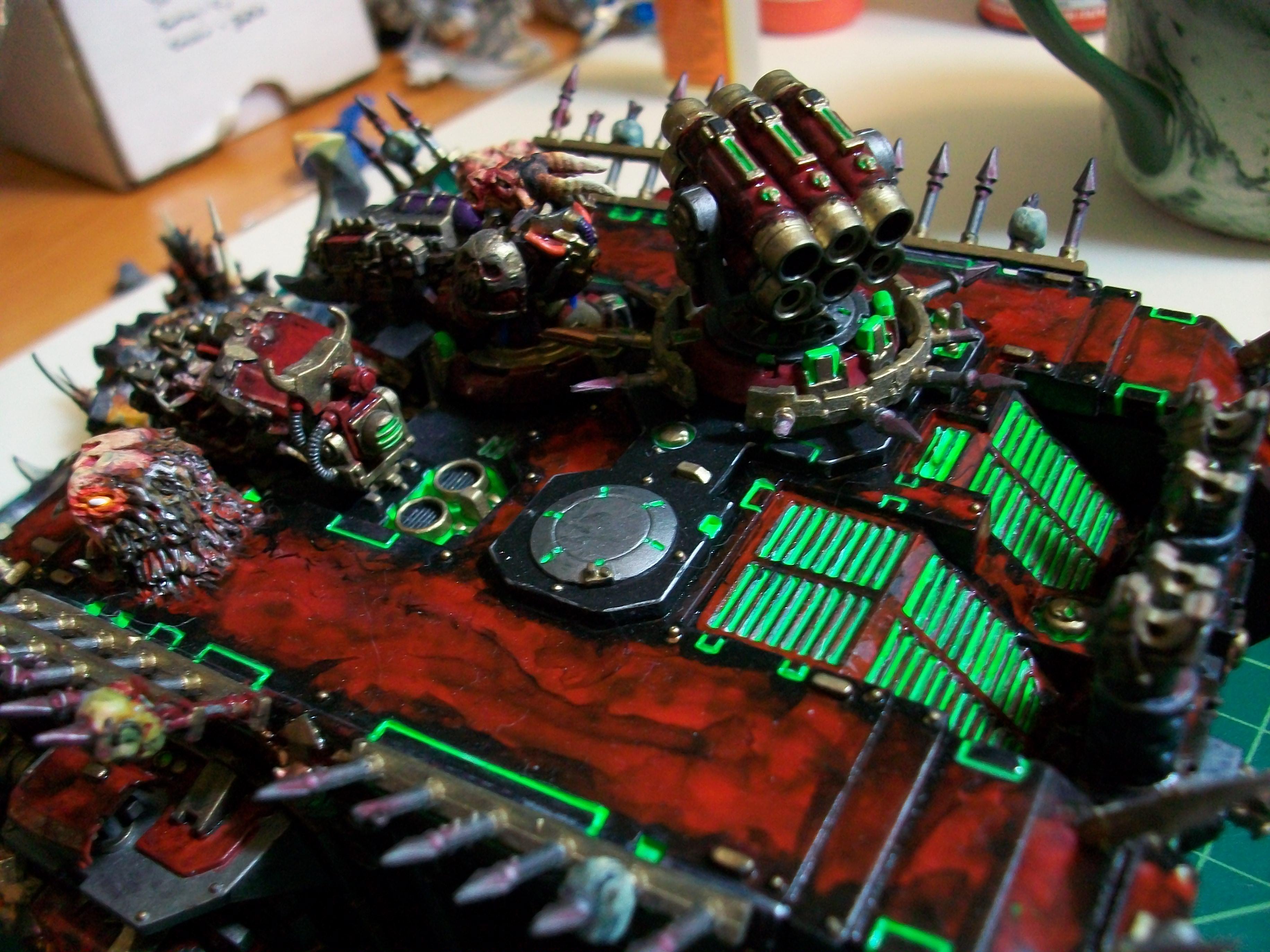 Assault, Chaos, Custom, Greens Stuff, Khorne, Land Raider, Lascannon, Nurgle, Possessed, Slaanesh, Space Marines, Terminator Armor, Transport, Tzeentch, Vehicle