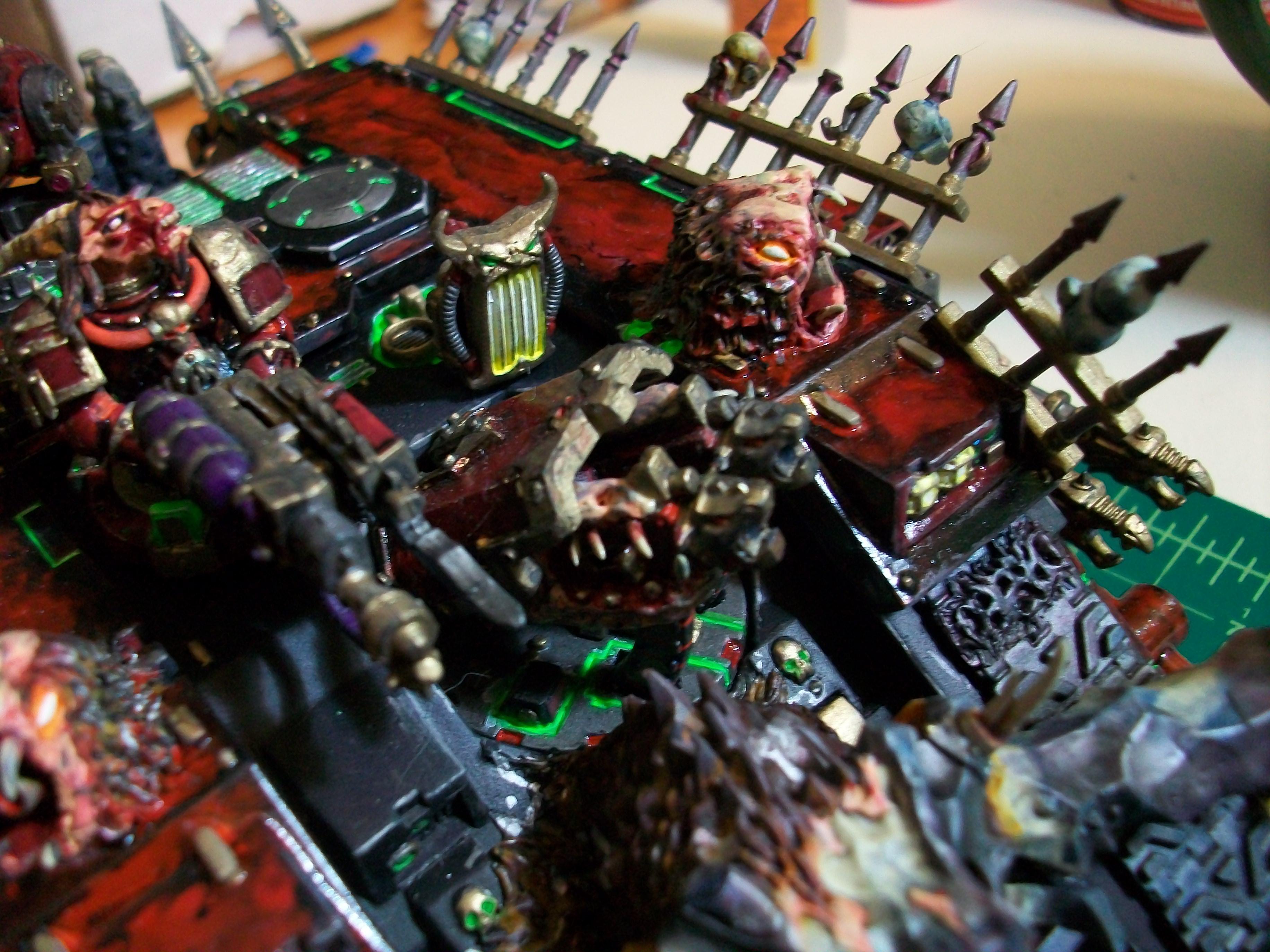 Assault, Chaos, Custom, Greens Stuff, Khorne, Land Raider, Lascannon, Nurgle, Possessed, Slaanesh, Space Marines, Terminator Armor, Transport, Tzeentch, Vehicle