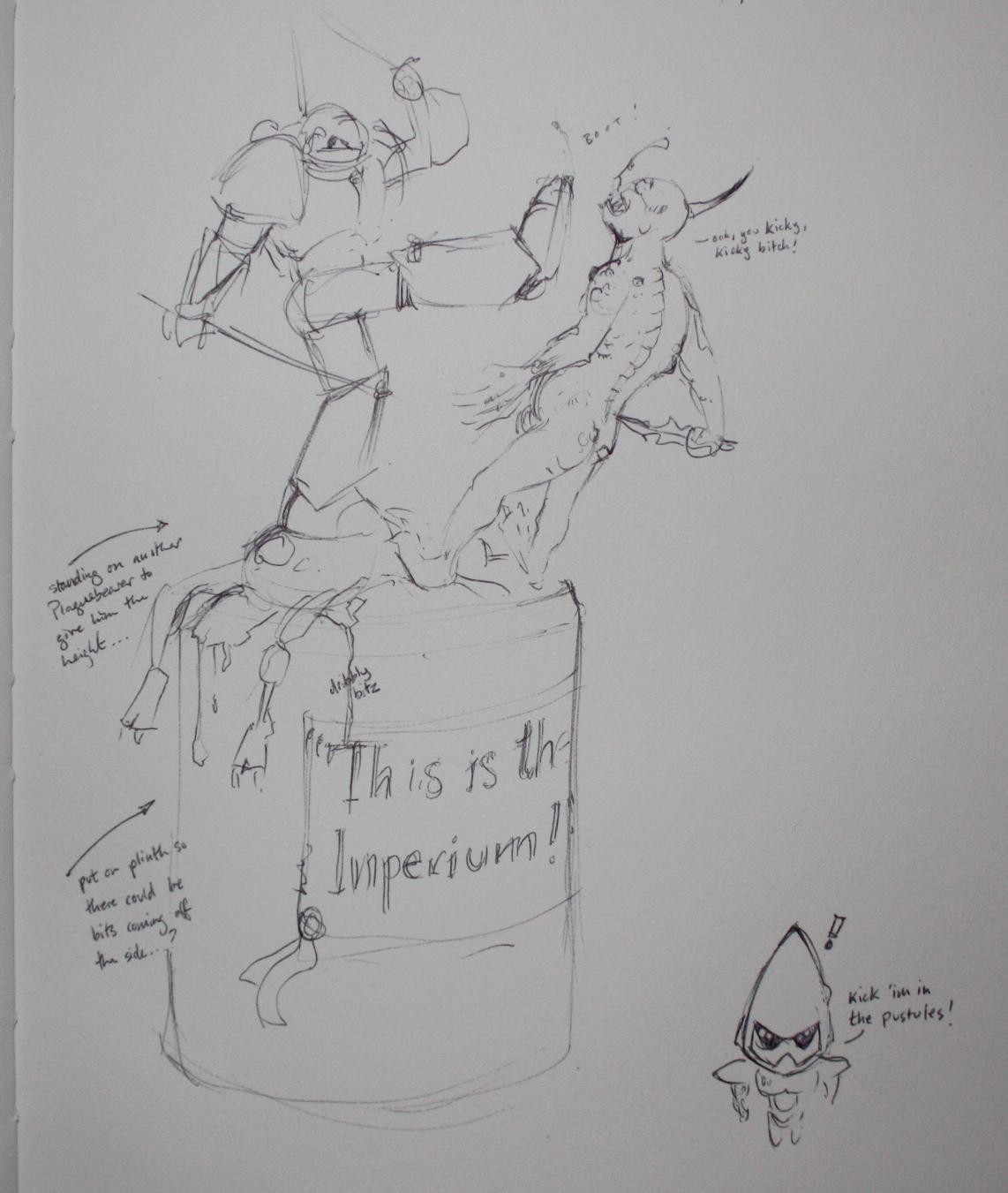 Diarama, Sketch, Sparta