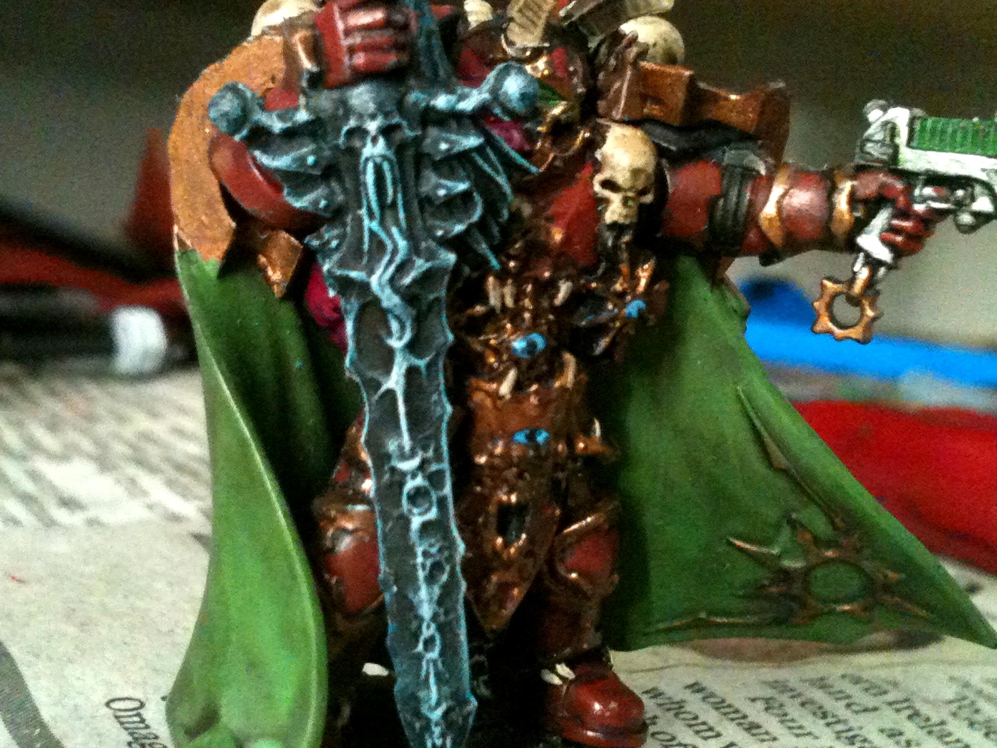 Chaos Lord, Chaos Space Marines, Daemon Weapon, Dark Vengeance, Deadshot, Khorne, Plasma Pistol
