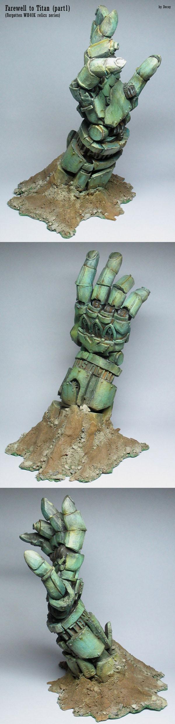 Hand, Terrain, Titan