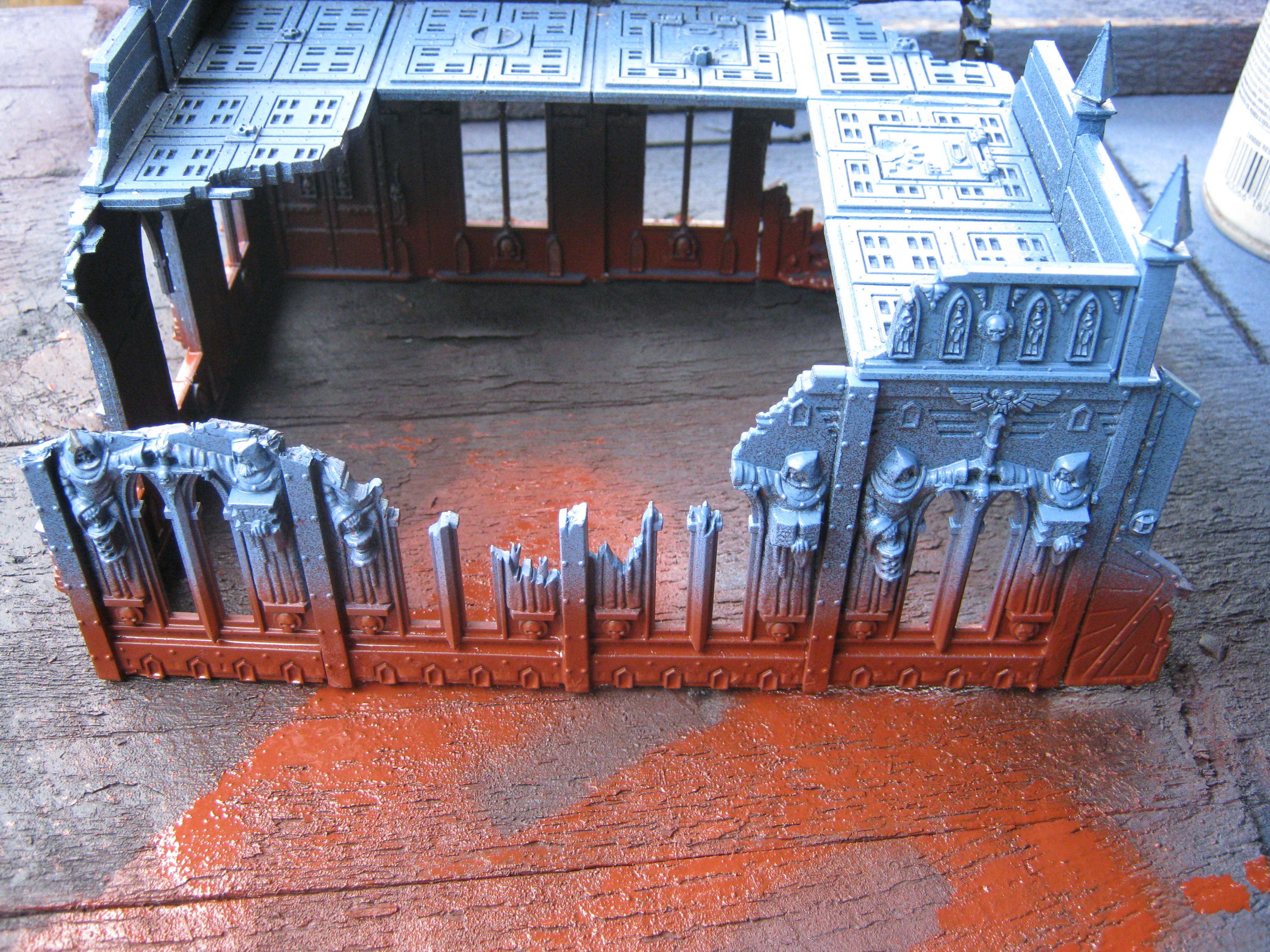 Buildings, Casting, Conversion, Pegasus Hobbiesnecromunda, Plasticard, Resin, Scratch Build, Terrain, Warhammer 40,000