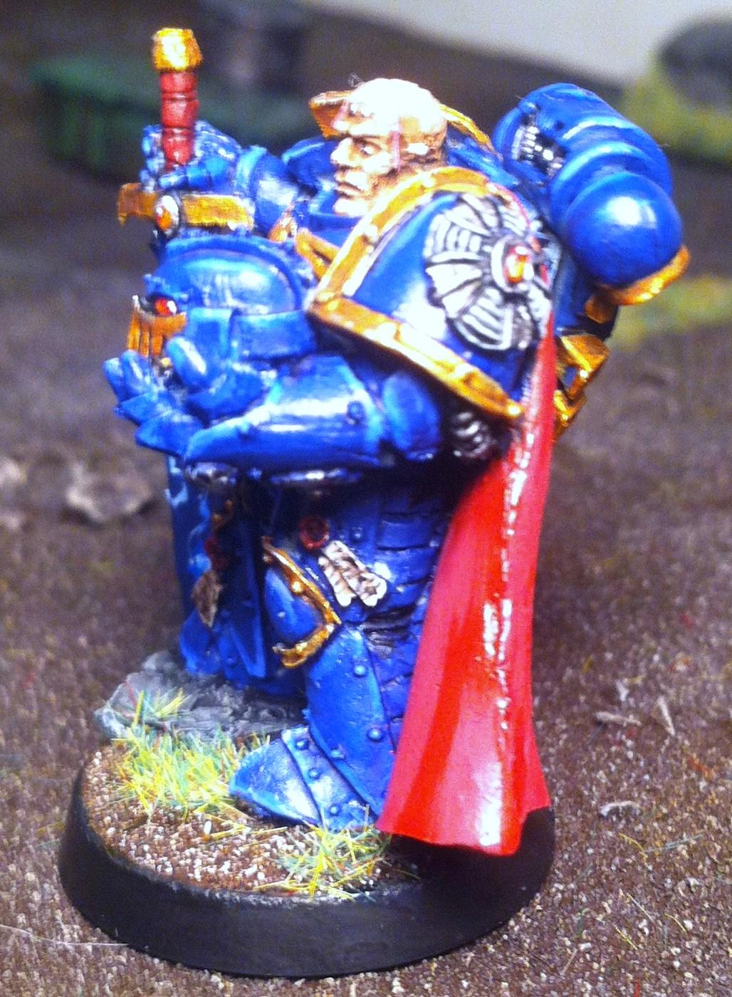 Space Marines; Warhammer 40k; Ultramarines; Captain
