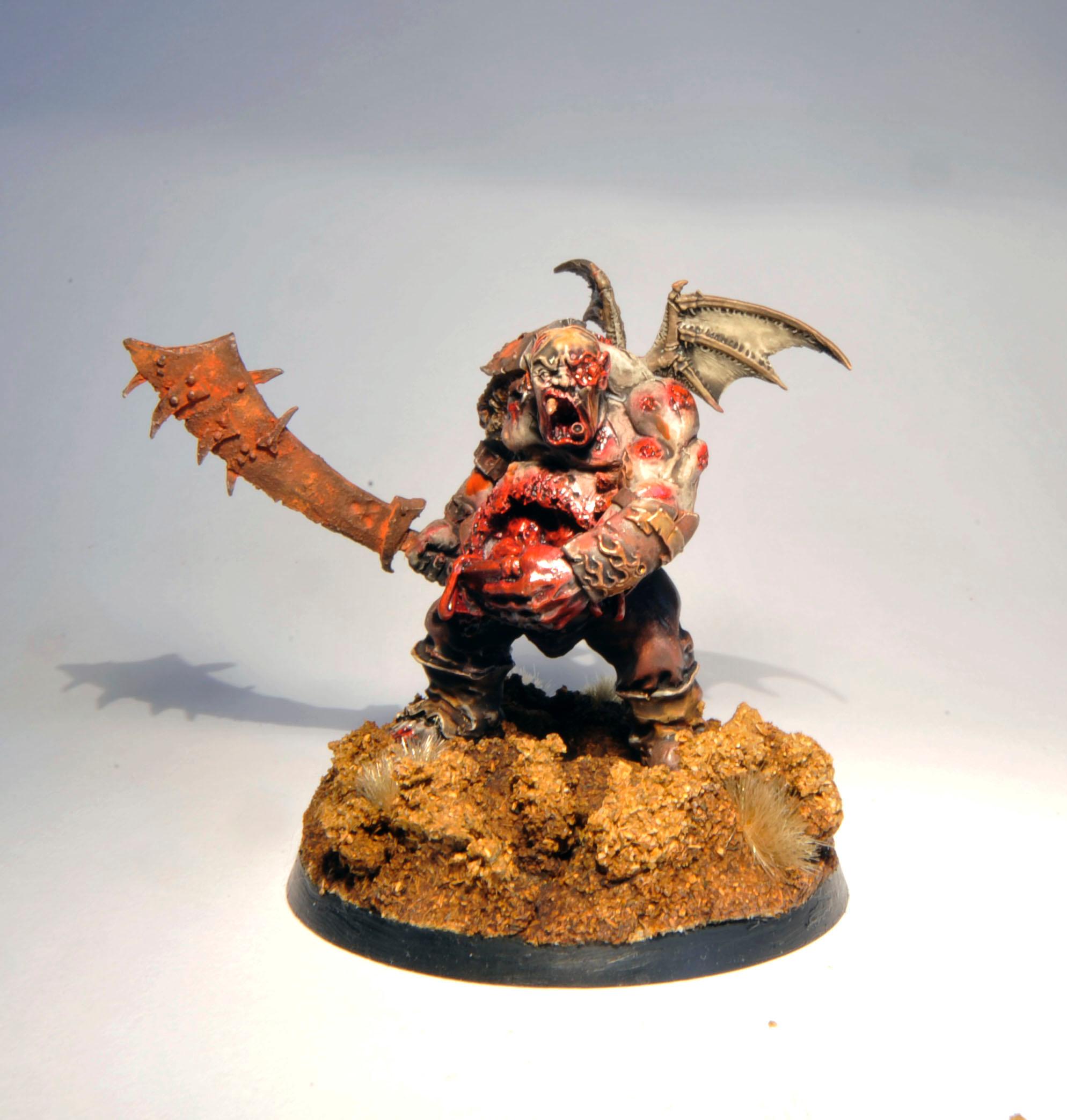 Chaos, Daemons, Forge World, Nurgle, Ogres, Plague, Prince, Rusty, Winged