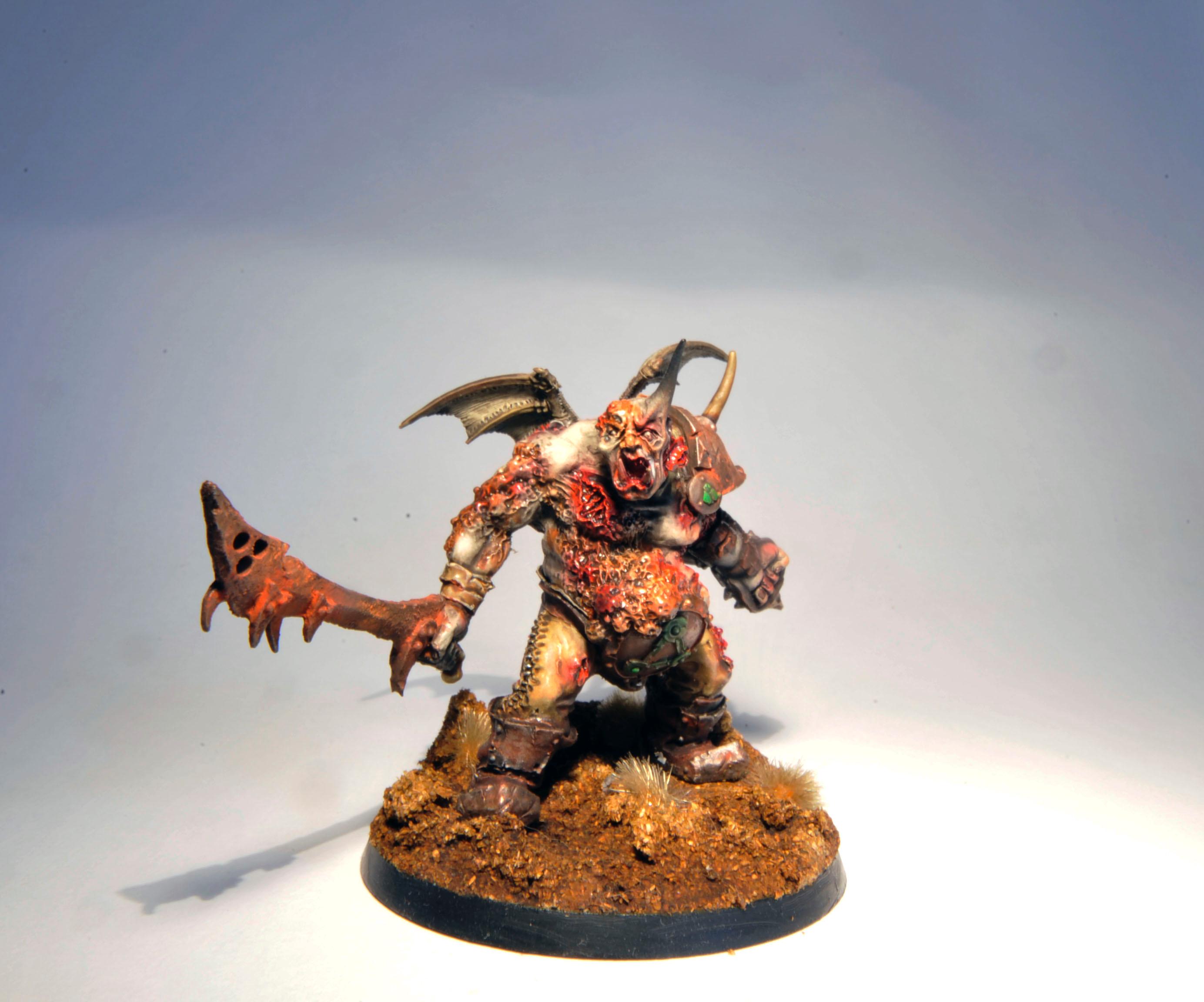 Chaos, Daemons, Forge World, Nurgle, Ogres, Plague, Prince, Rusty, Winged