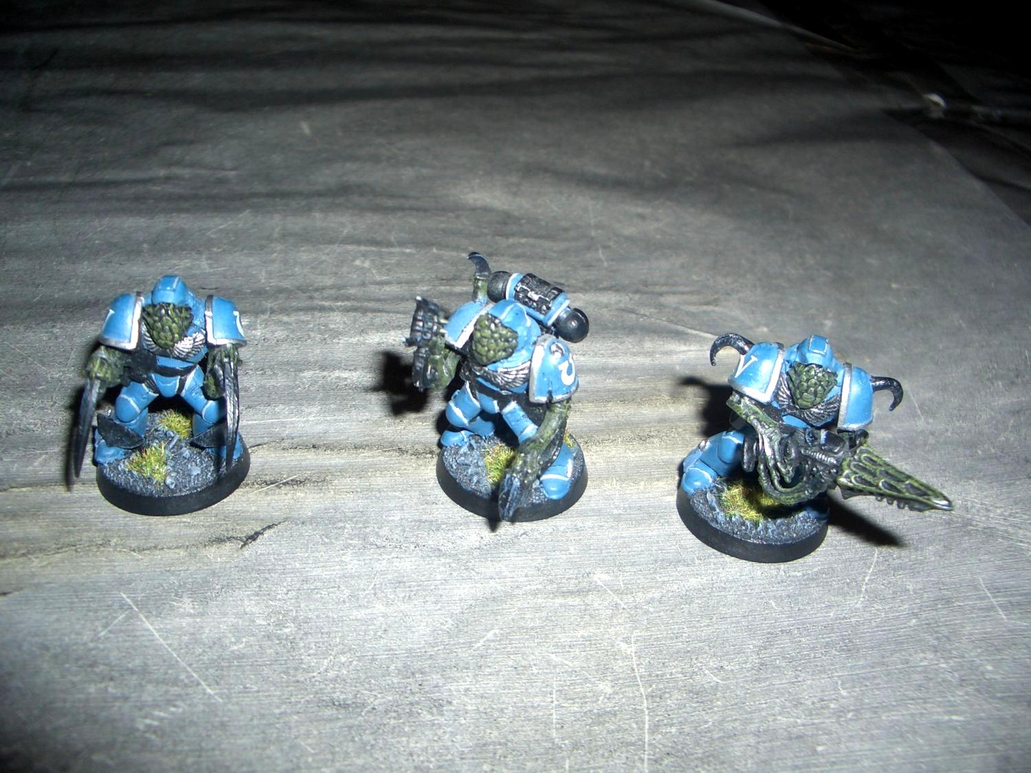 Infested Marine, Nid Marine, Plague Marines