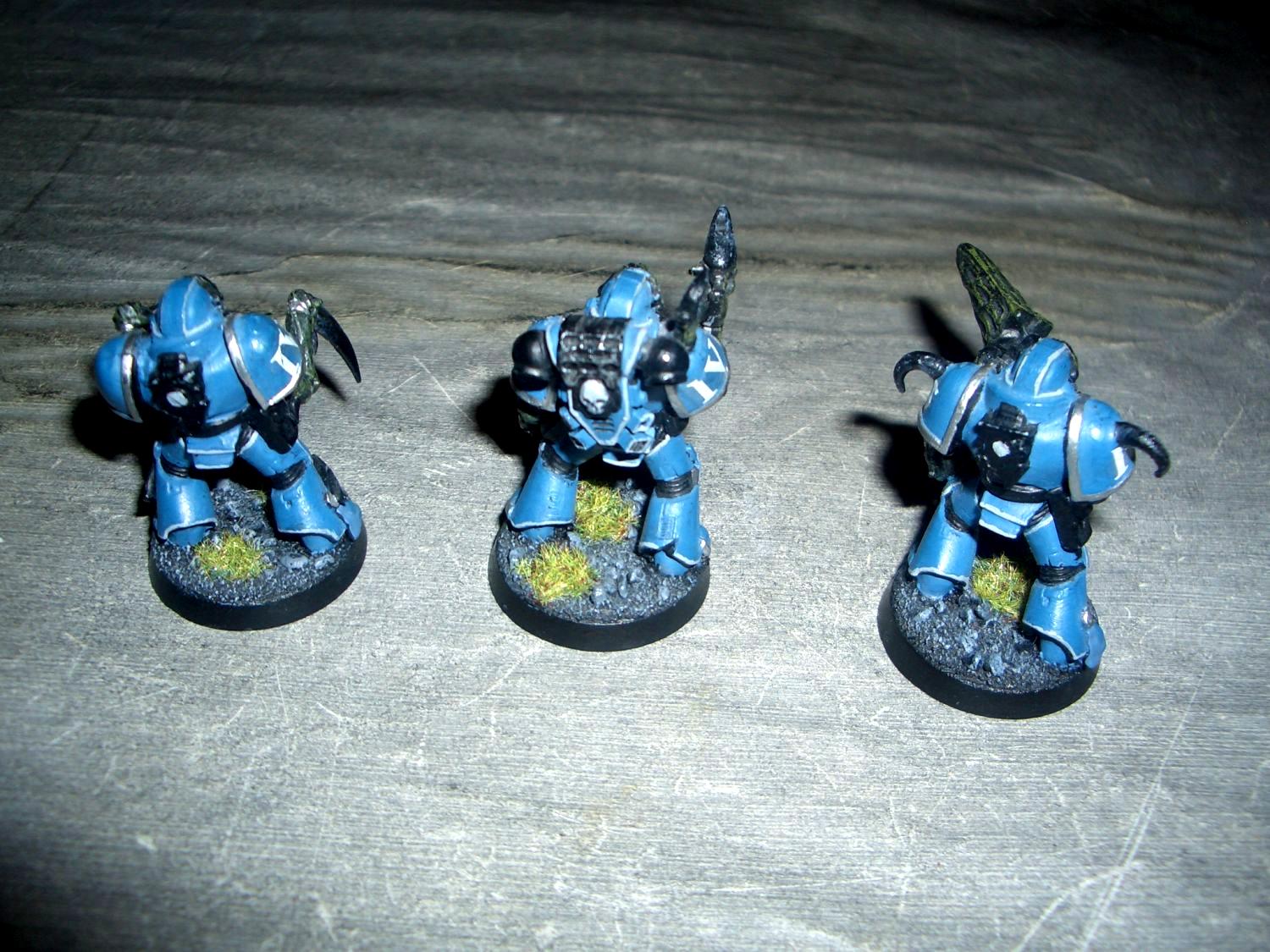 Infested Marine, Nid Marine, Plague Marines