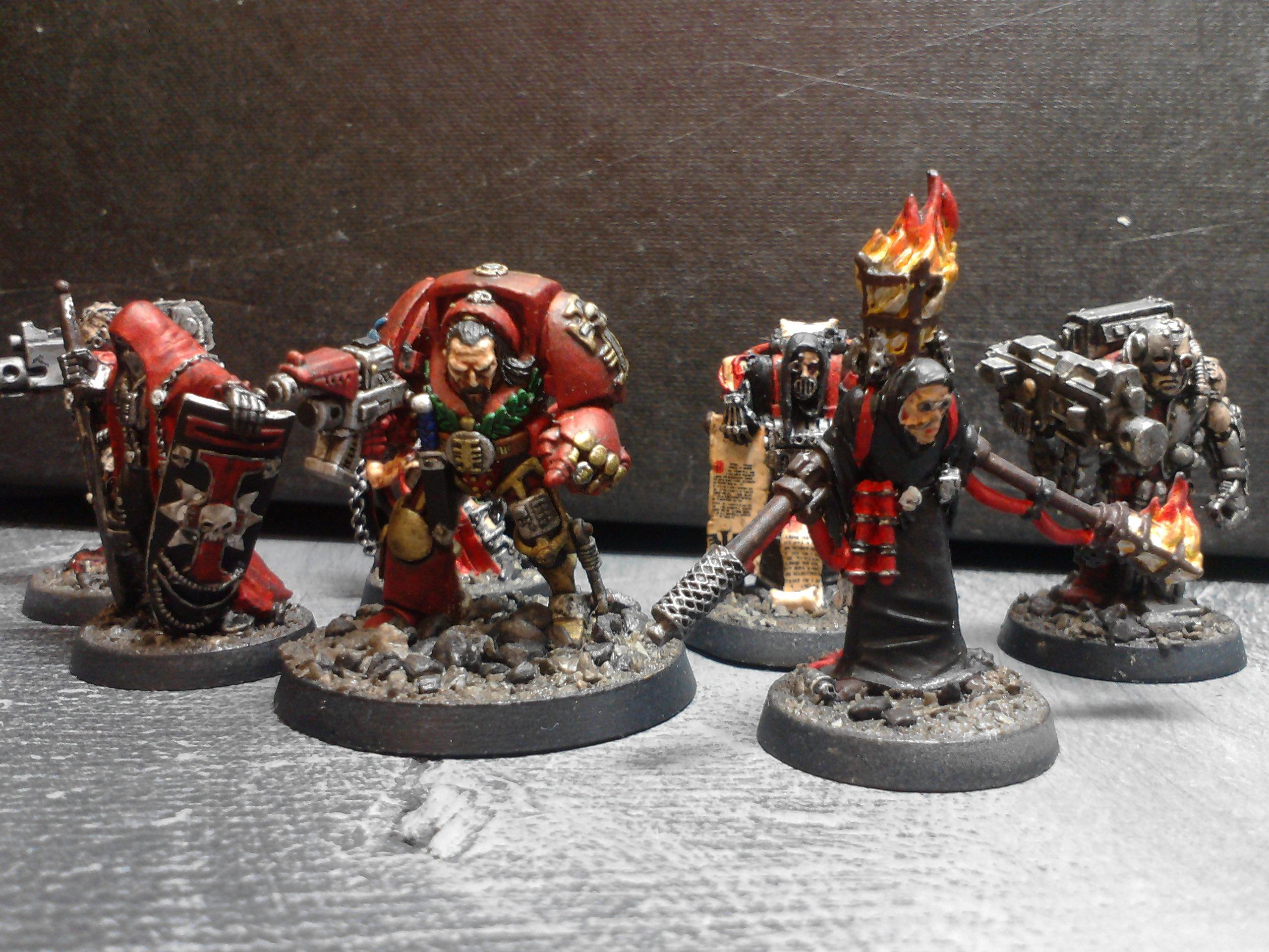 inquisitor and retinue