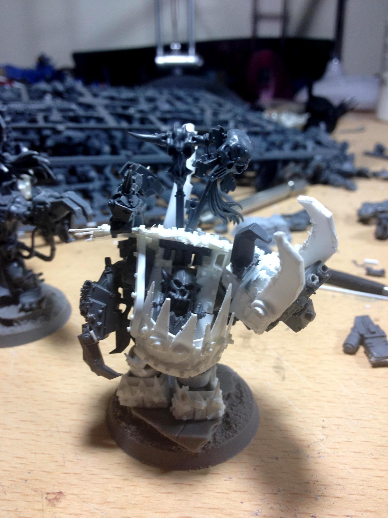 Warboss in Mega Armour WIP