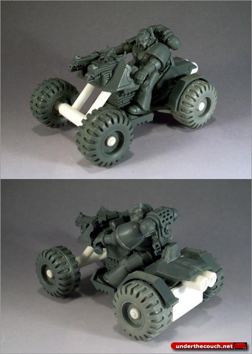 Buggy, Quad Bike, Space Marines