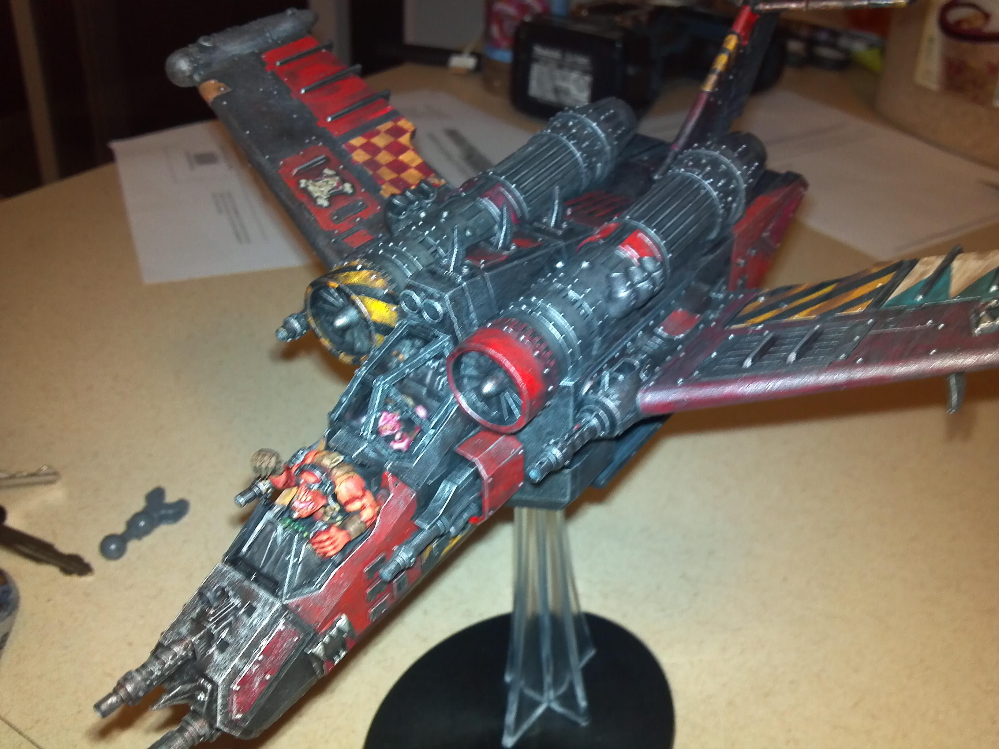 Dakka Jet, Guard Abuse, Looted, Orks, Valkyrie