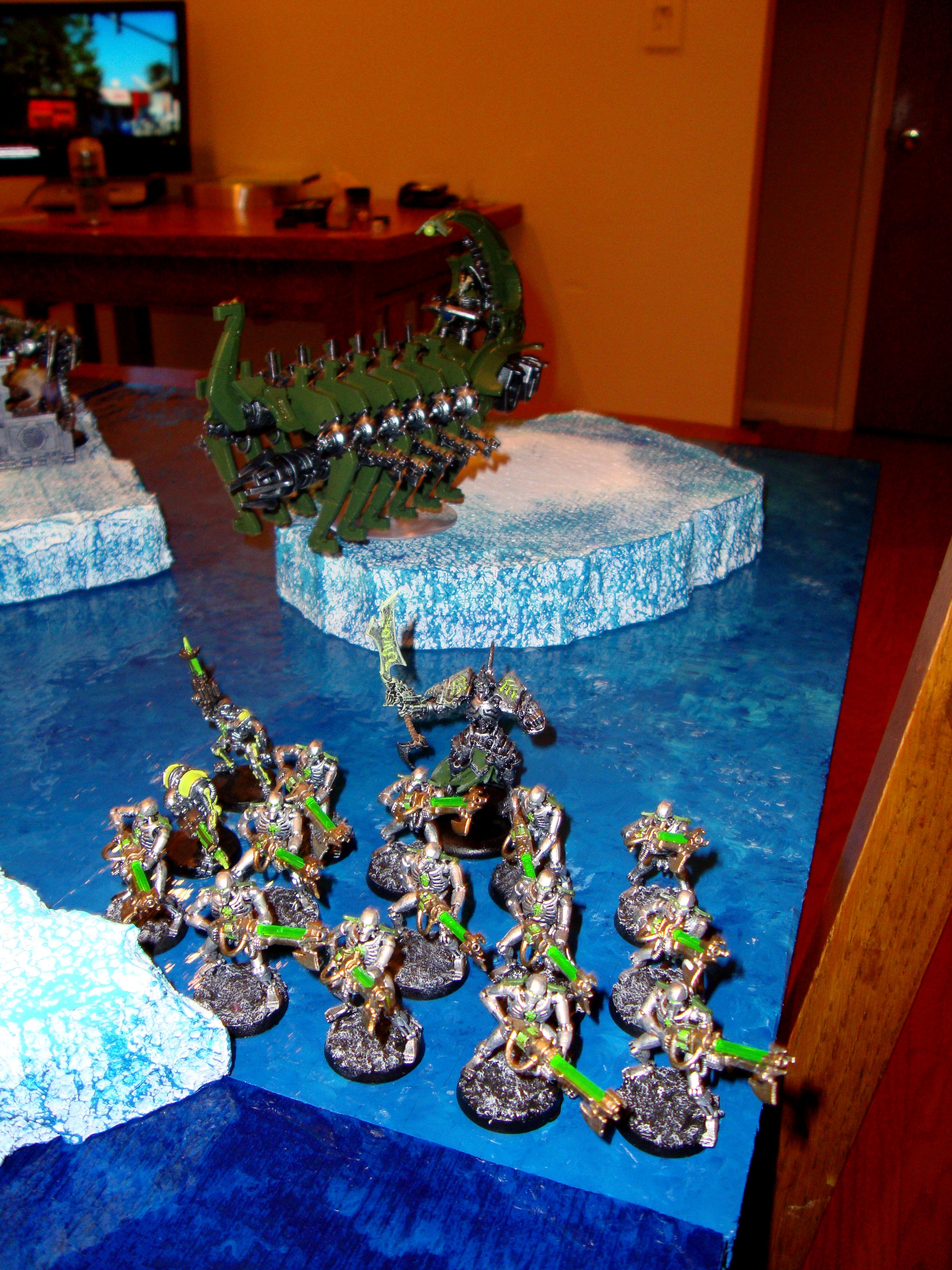 Board, Game, Ice, Necrons, Snow, Tau