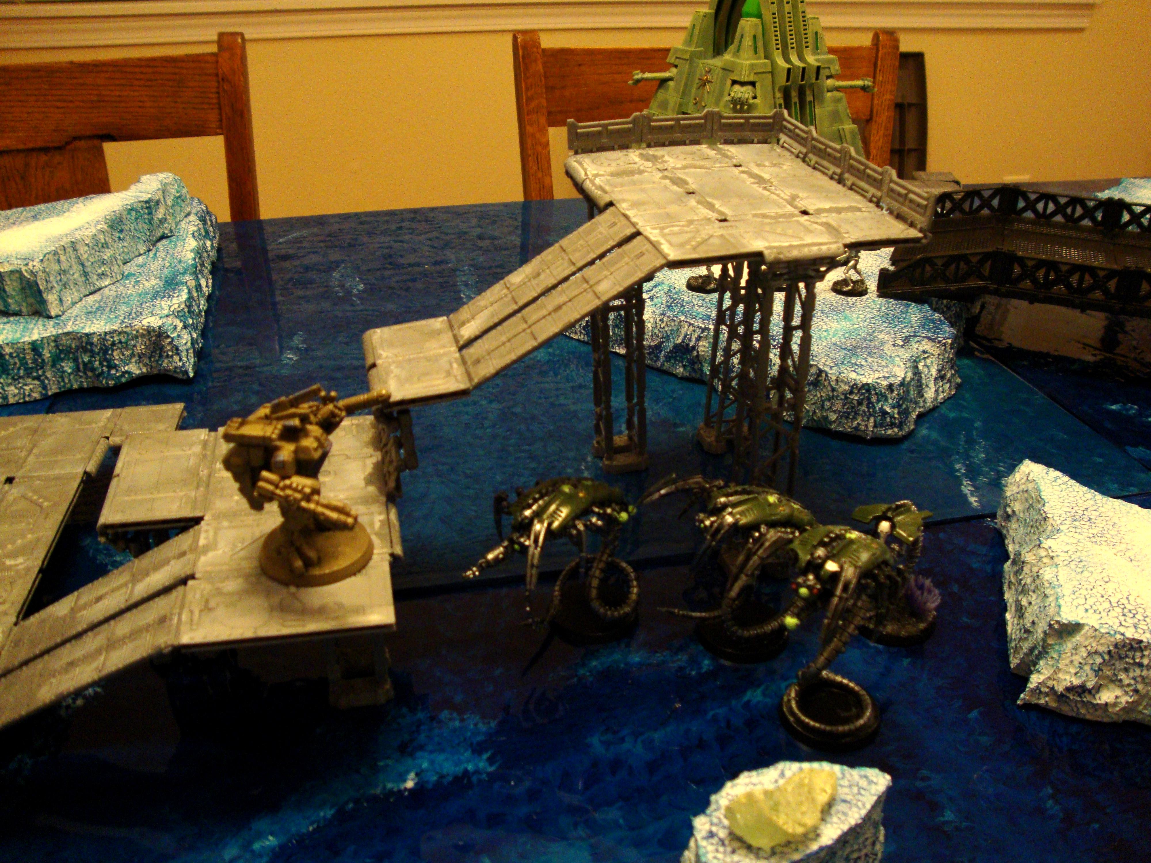 Board, Game, Ice, Necrons, Snow, Tau