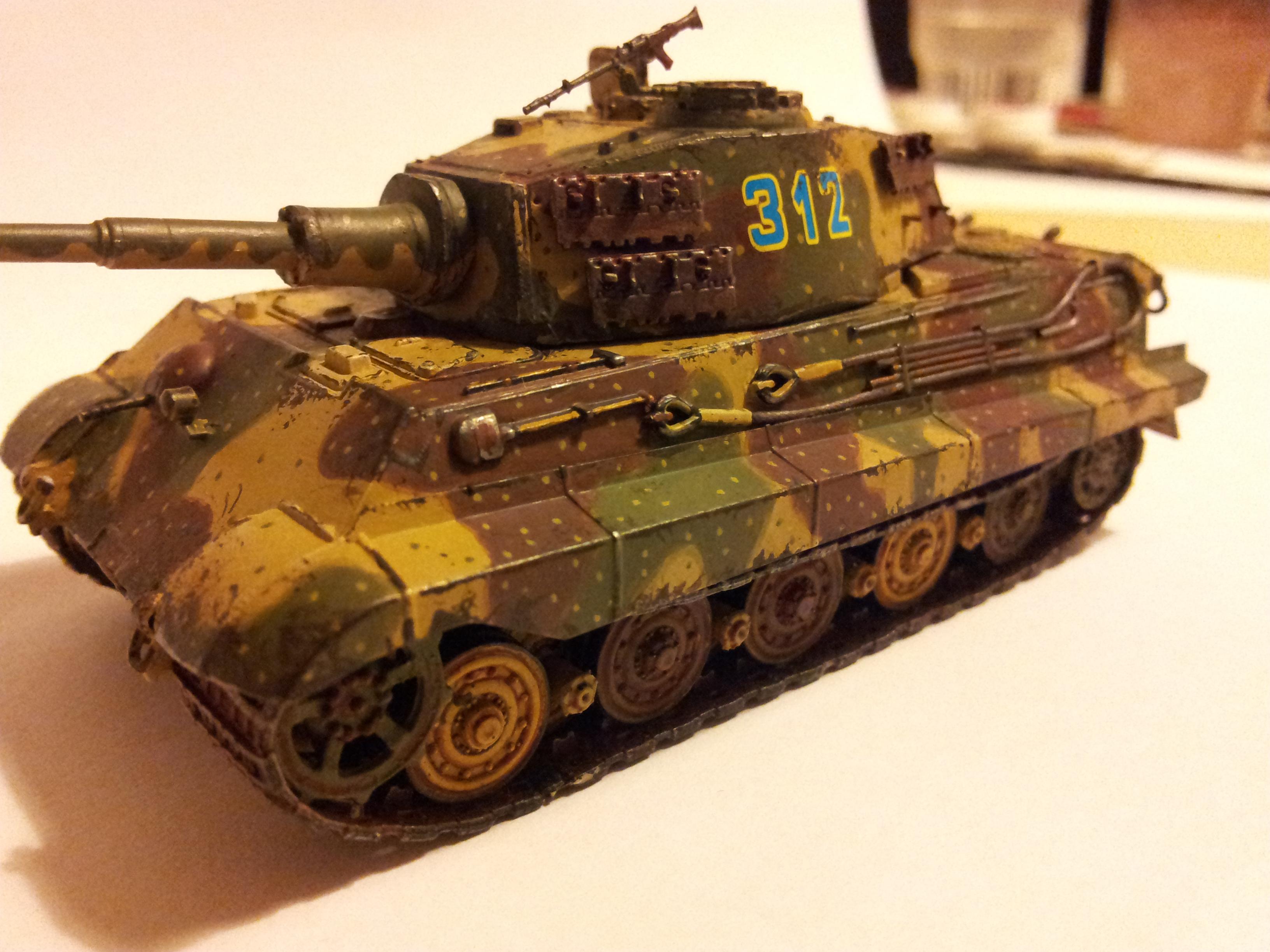 Germans, King Tiger, Panzer, Tank, Tiger, Weathered, World War 2