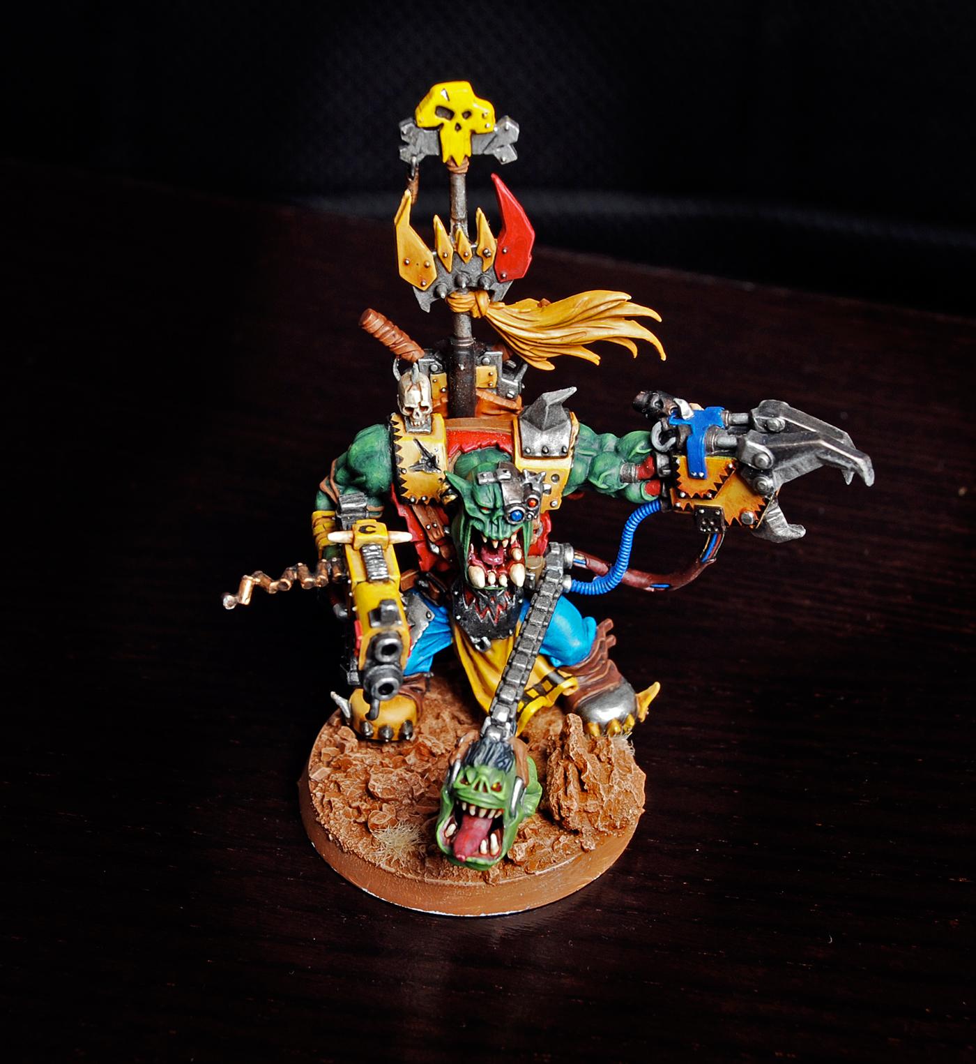 Bad Moonz, Orks, Squigs, Waaaghboss