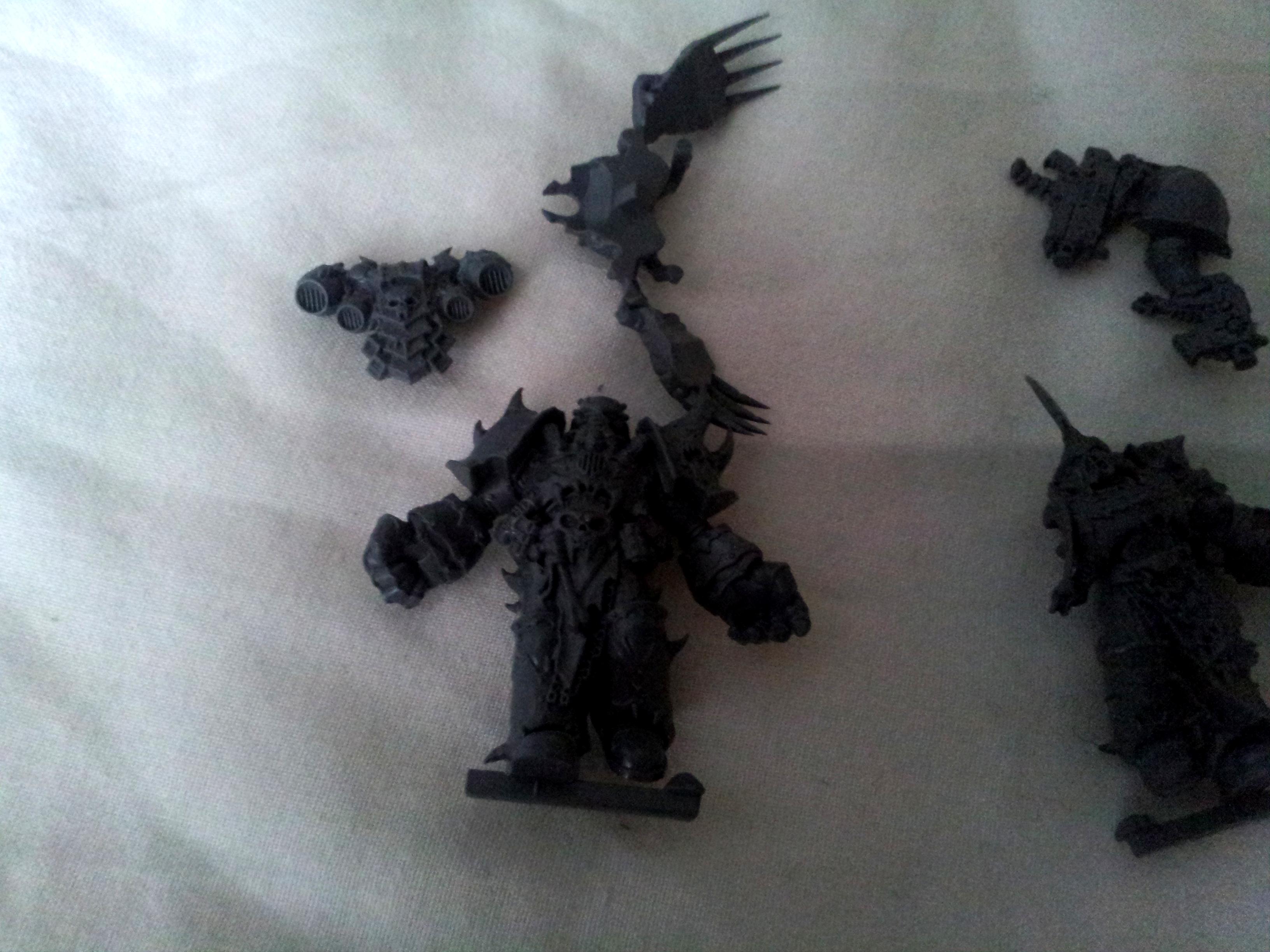 Chaos Space Marines, Chosen, Dark Vengeance, Deadshot, Dual Lightning Claws, Khorne, Work In Progress