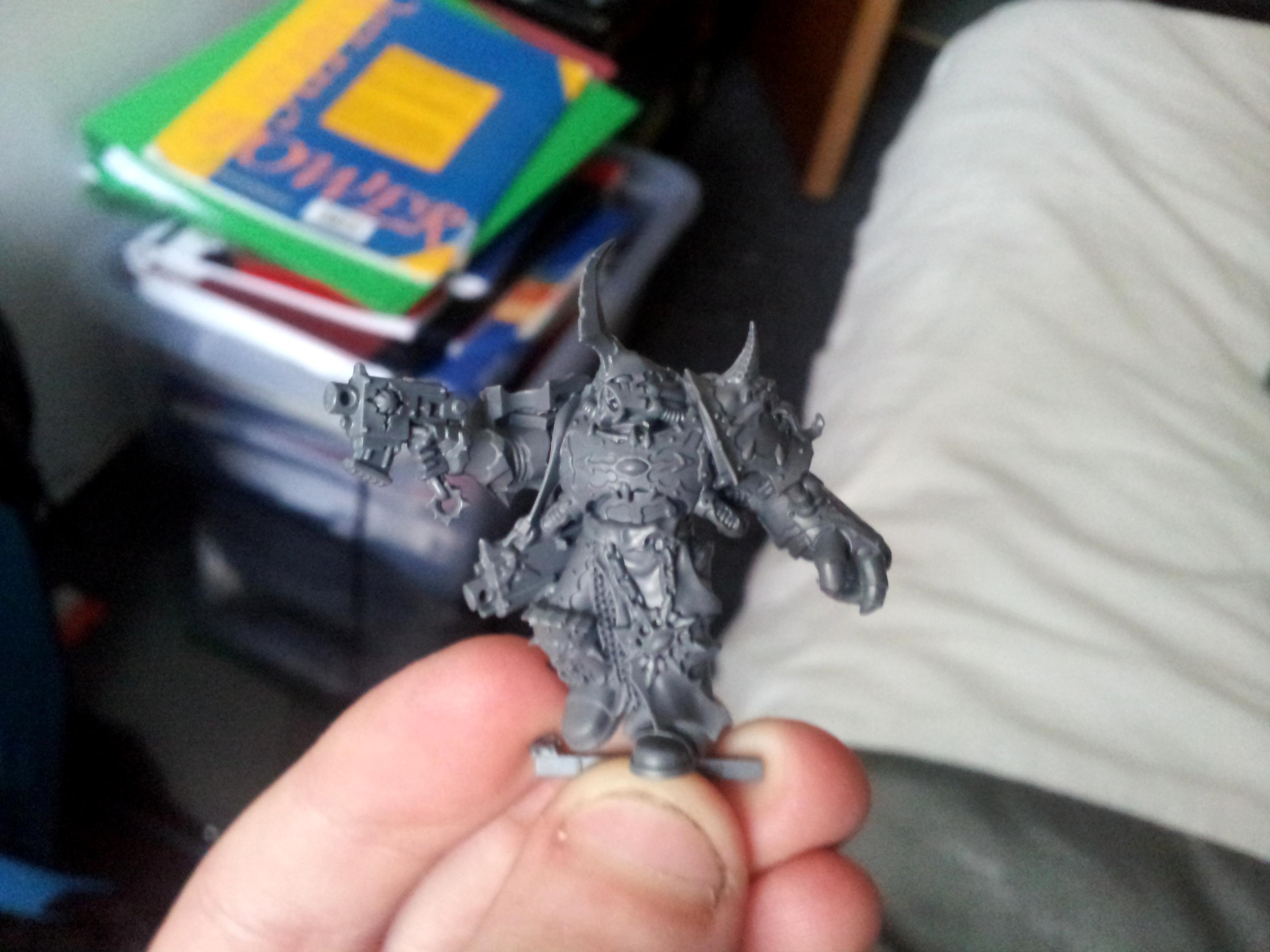 Chaos Space Marines, Chosen, Dark Vengeance, Deadshot, Khorne, Power Fist, Work In Progress