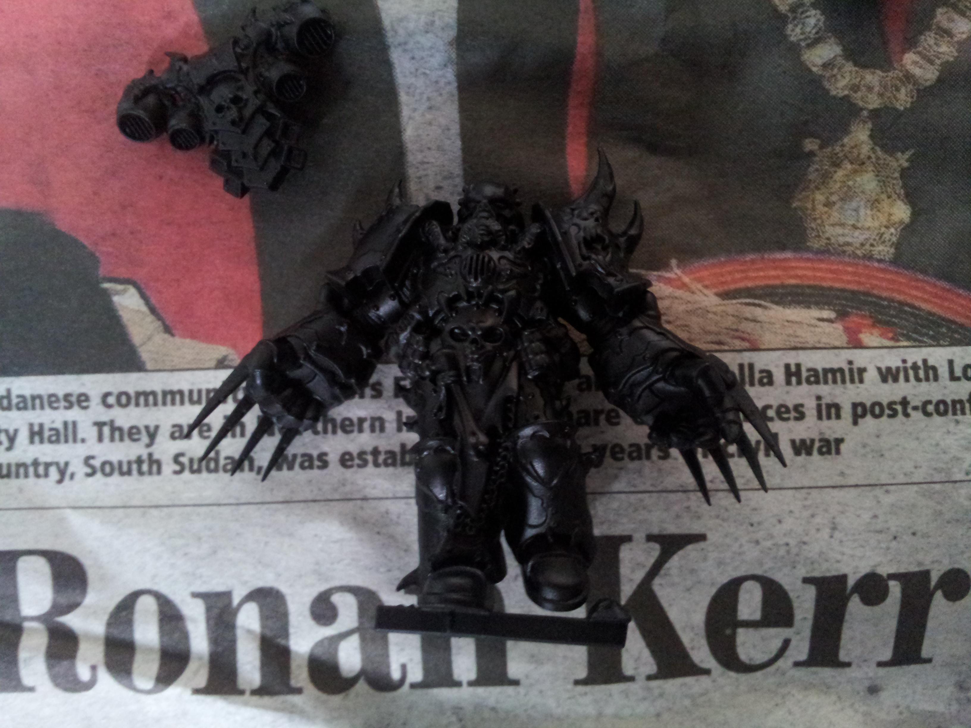 Chaos Space Marines, Chosen, Dark Vengeance, Deadshot, Khorne, Work In Progress