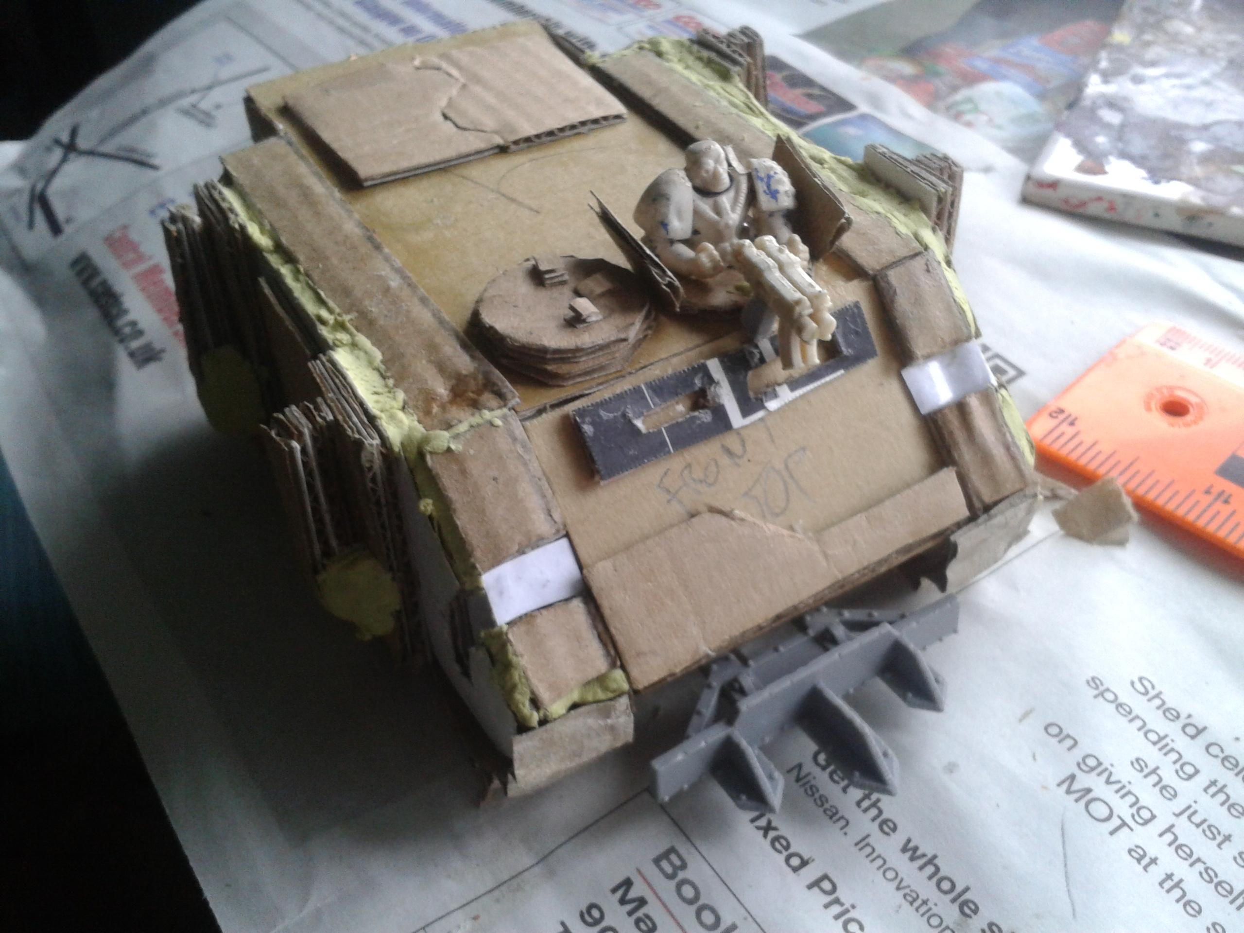Unpainted Scratch-Built Rhino