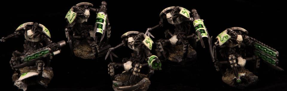 Necrons, Pupptswar, Robot Walkers