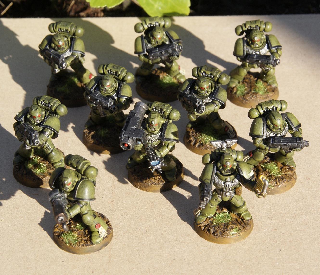 Raptors, Space Marines, Tactical Squad