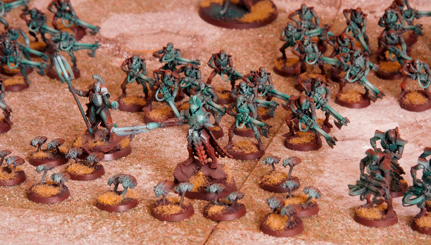 Mars Sand, Necrons, Warriors