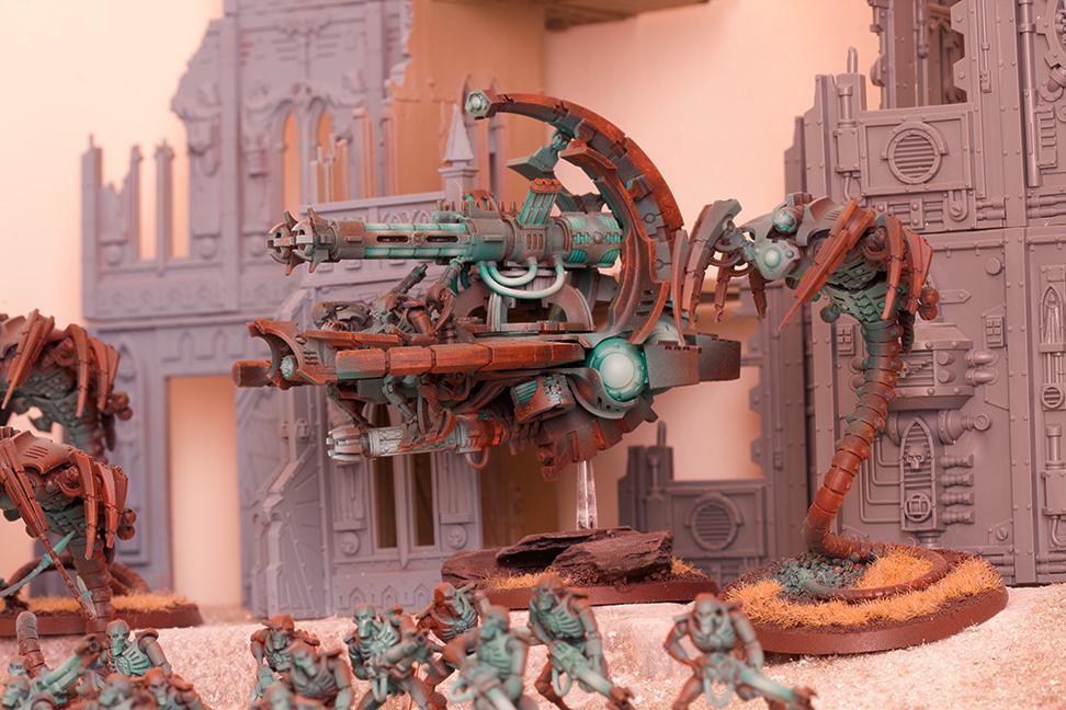 Necrons, Object Source Lighting, Rusty