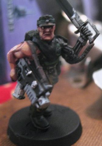 wip of my german guardsman