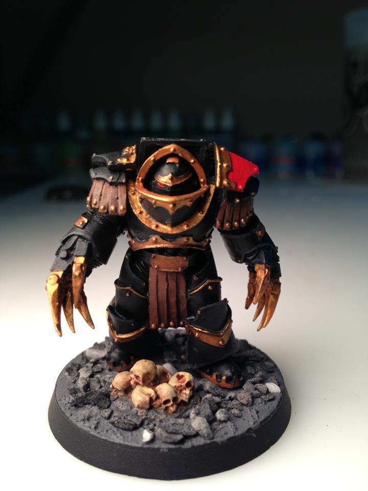 Catraphractii, Justaerin, Lightning Claws, Pre Heresy, Skull, Sons Of Horus, Terminator Armor