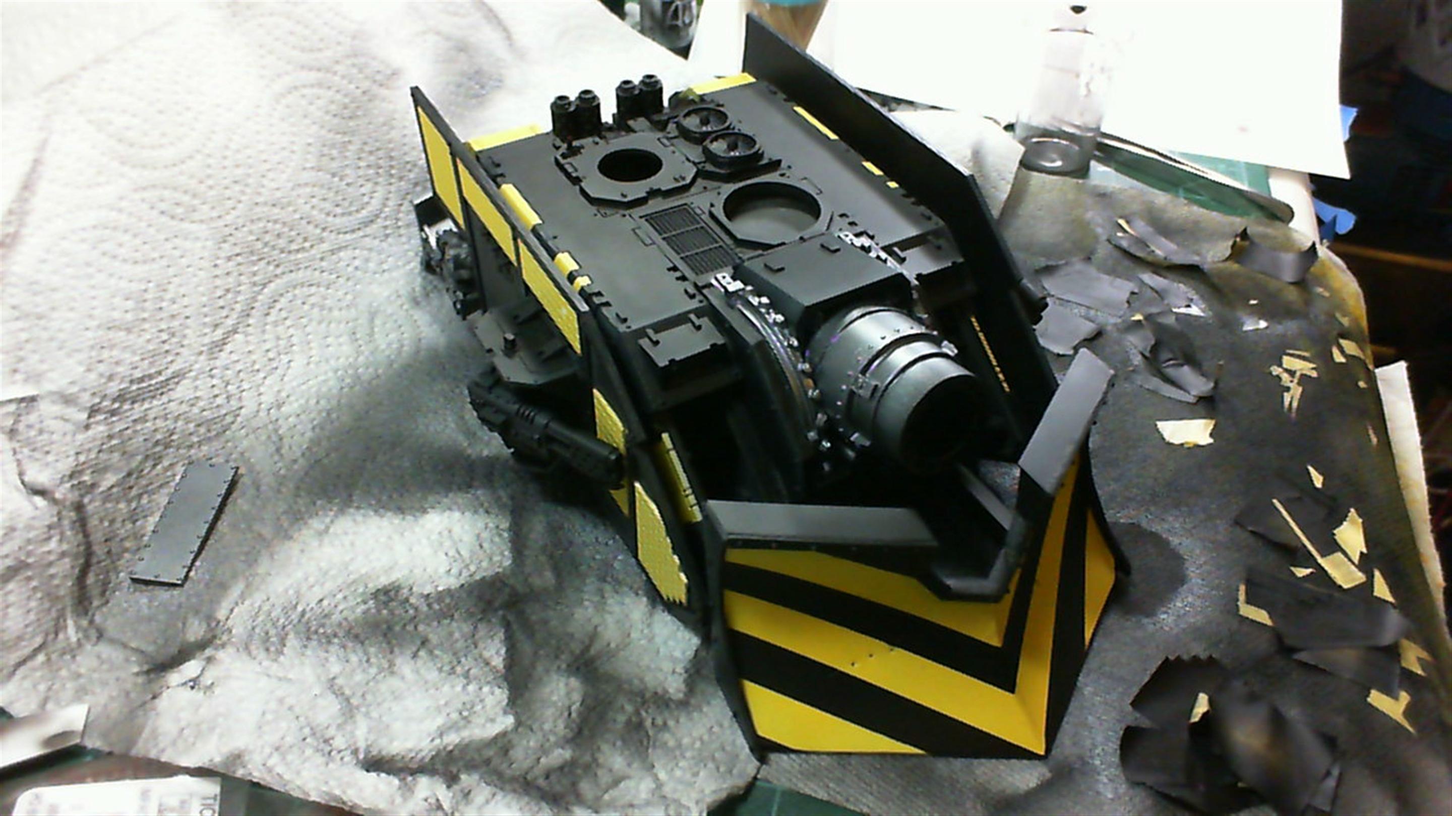 Ares, Big Momma, Big Momma Cannon, Conversion, Land Raider Ares, Land Raider Conversion, Land Raider Typhon, Puppetswar, Space Marines, Tank, Typhon