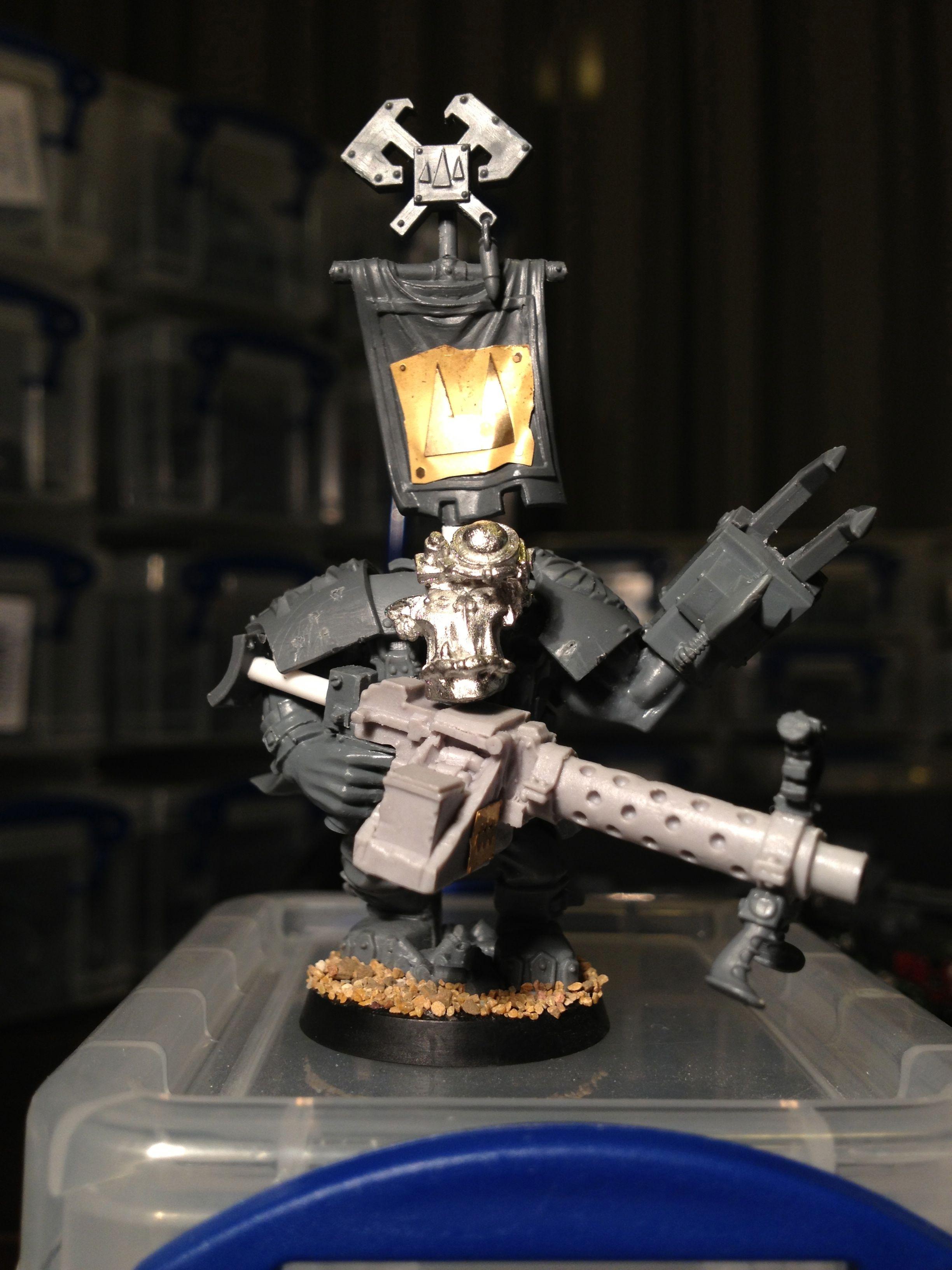 Da Dark Angelz, Nob, Orks, Work In Progress