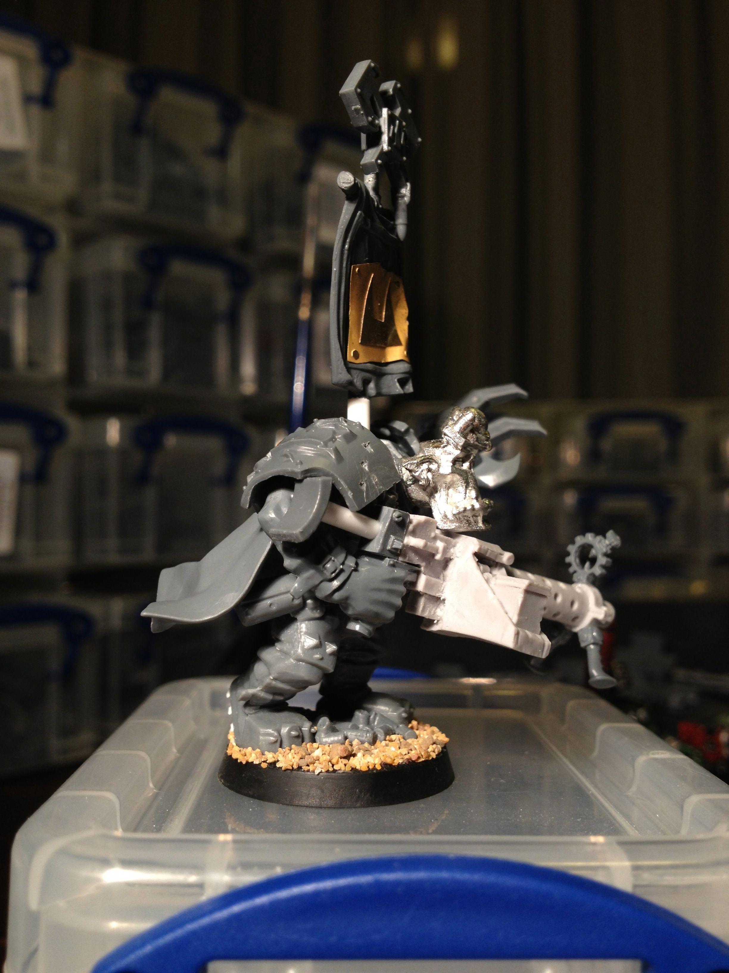 Da Dark Angelz, Nob, Orks, Work In Progress