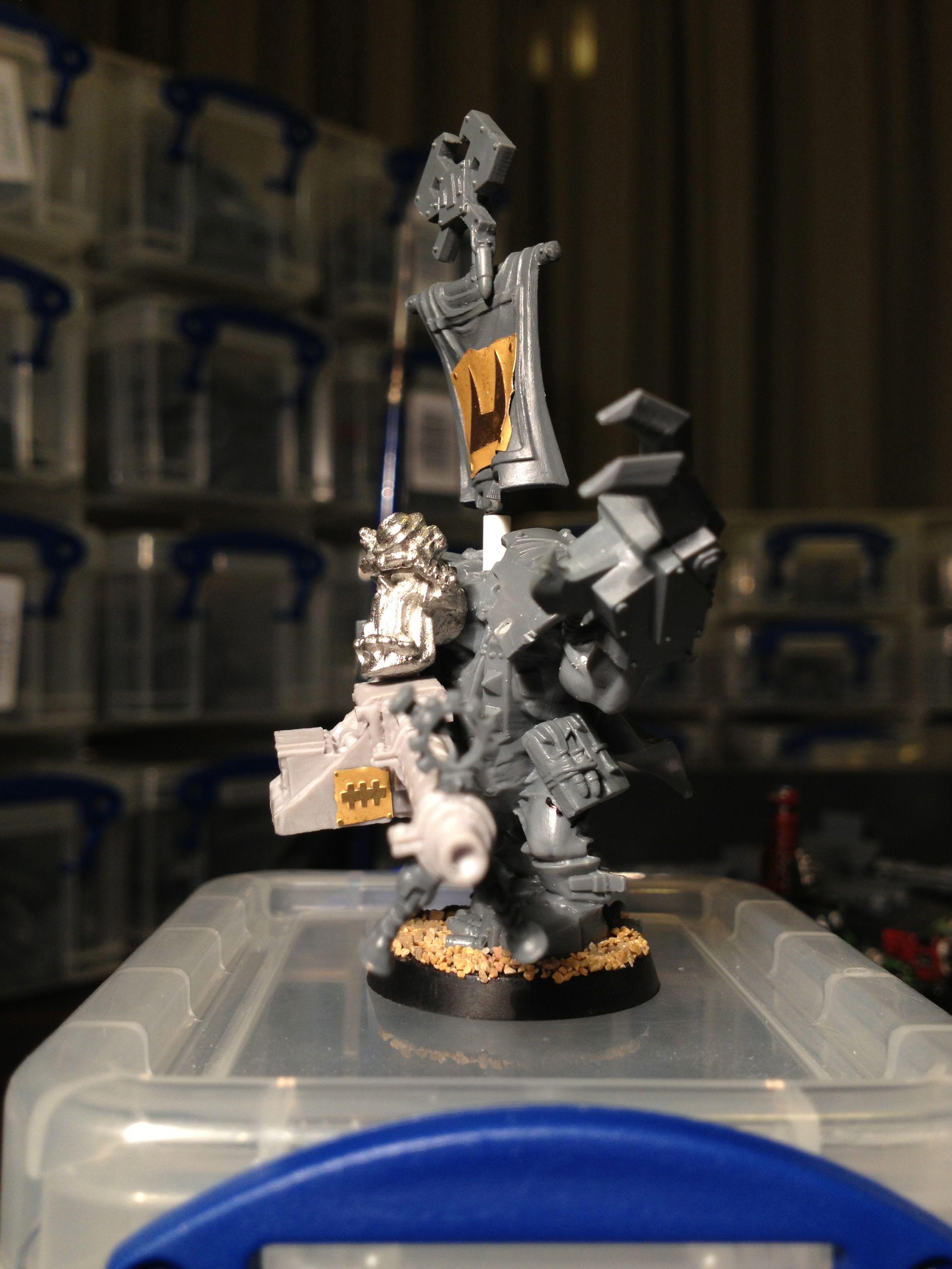 Da Dark Angelz, Nob, Orks, Work In Progress