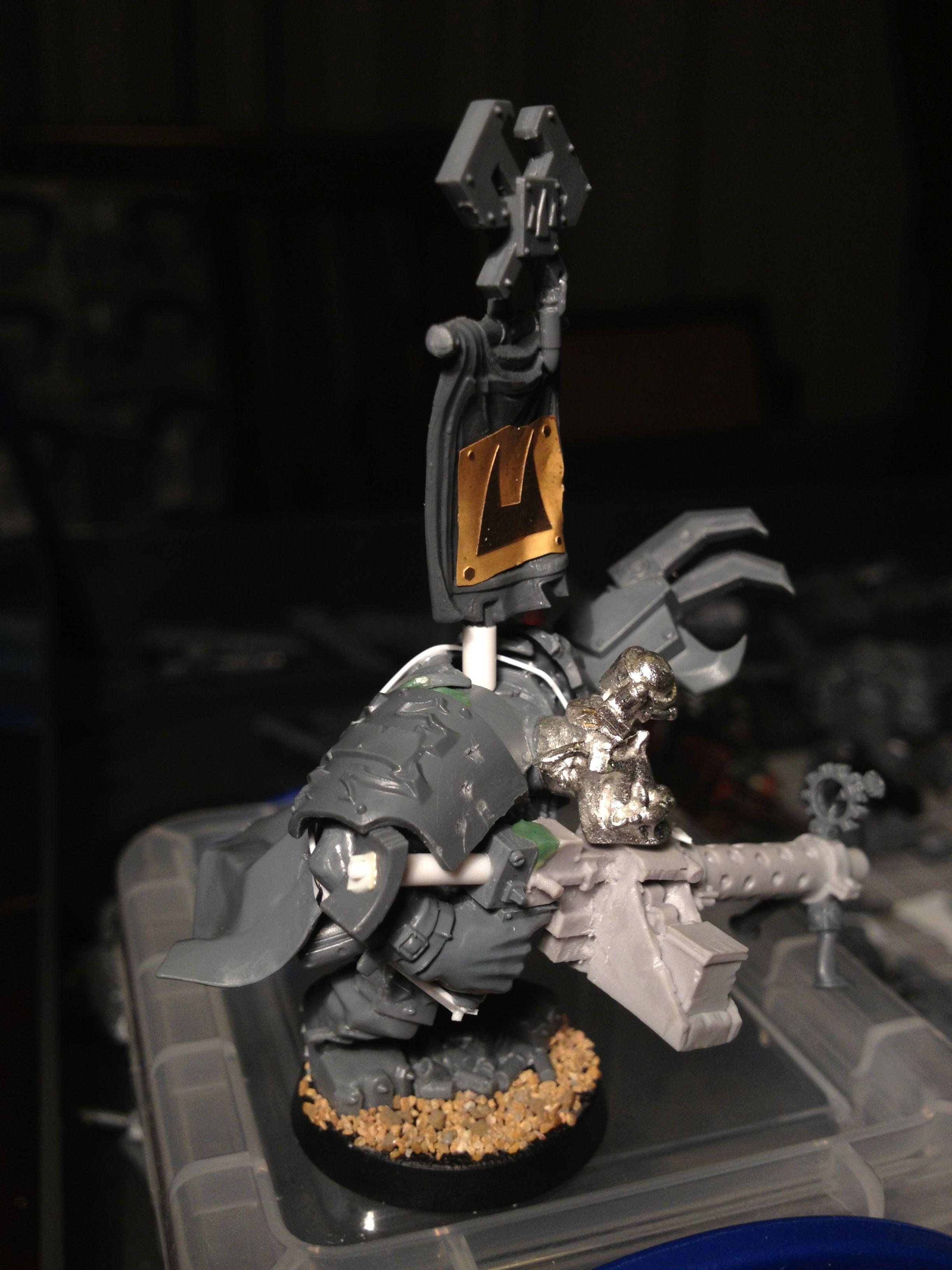 Da Dark Angelz, Nob, Orks, Work In Progress