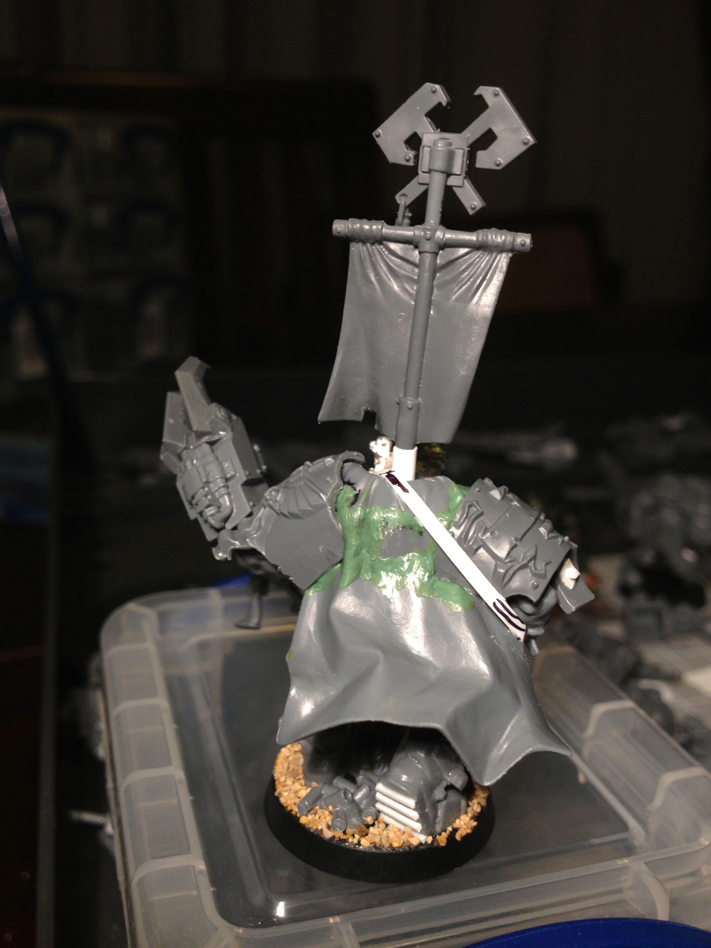 Da Dark Angelz, Nob, Orks, Work In Progress